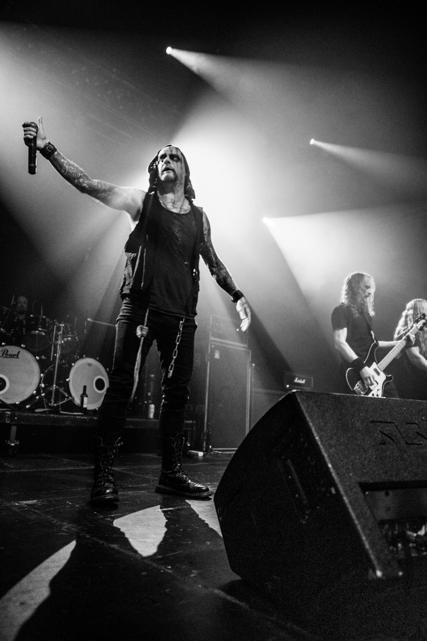 21.12.2019 Metalowa Wigilia 2019 w warszawskiej Progresji.
Koncert zespołu Primordial, irlandzki metal.
Massive Music 
fot. Andrzej Wasilkiewicz/REPORTER