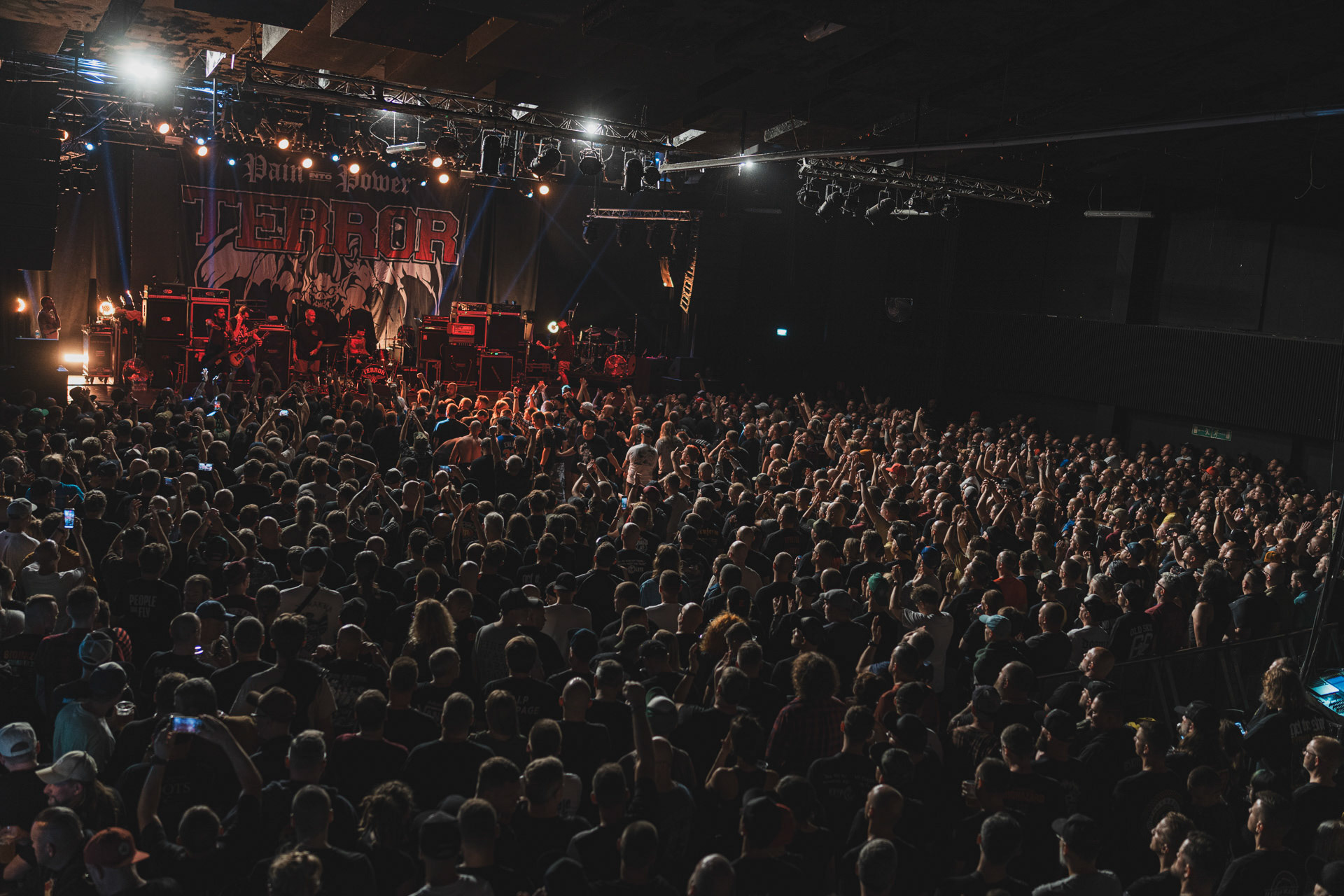 8.08.2023 TERROR - Warszawa klub Progresja,Produkcja Knock Out Productions. fot. Andrzej Wasilkiewicz/kaziq.com