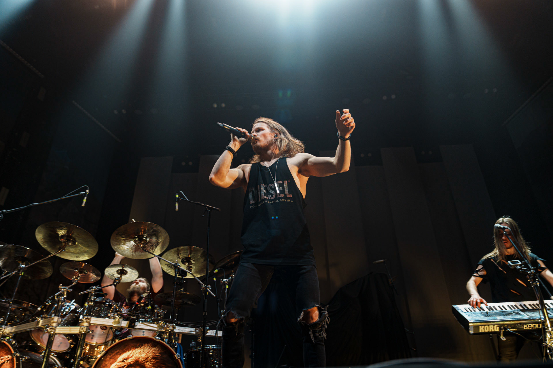 29.01.2023 - Arion  - warszawski koncert finskich metali przed Dream Theater, hala COS Torwar. Produkcja Winiary Bookings. Fot. Andrzej Wasilkiewicz/Reporter