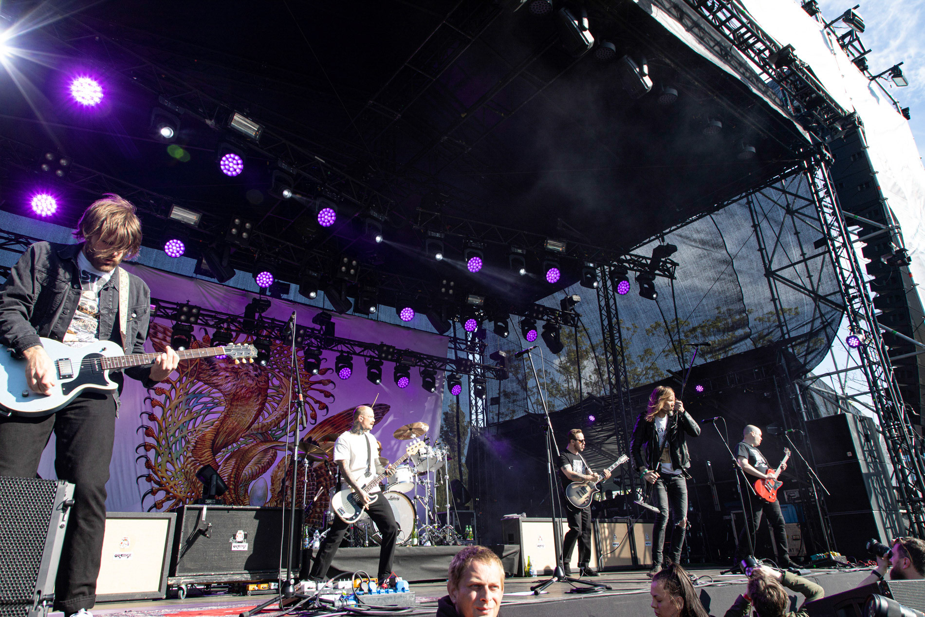 2.06.2022 Kvelertak - Mystic Festival 2022,Mystic Coalition.fot. Andrzej Wasilkiewicz/Reporter