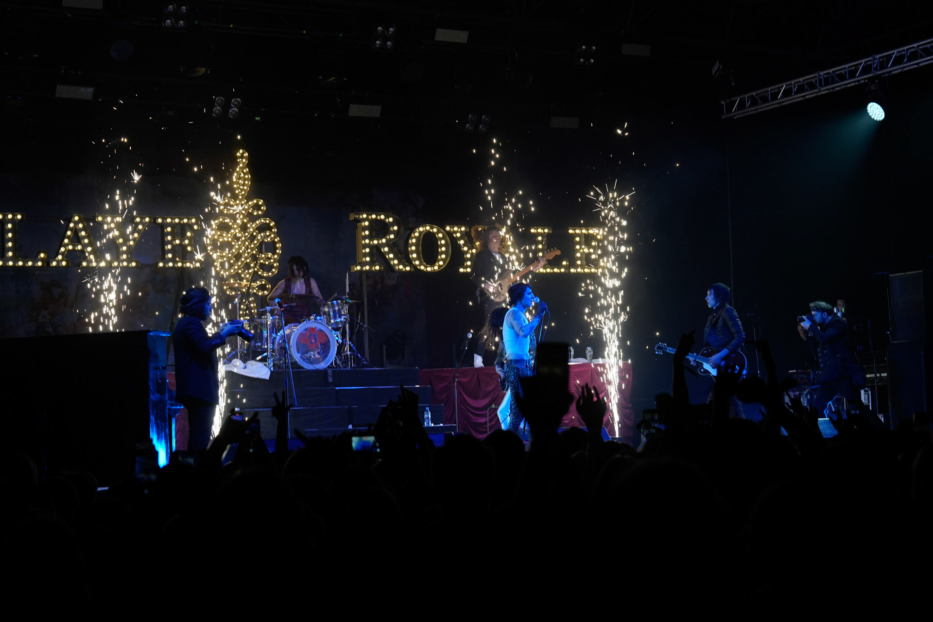 22.01.23 PALAYE ROYALE (Kanada / Sumerian Records) - fashion rock, alternative, glam rock, garage rock - w warszawskiej hali EXPO XXI. Winiary Bookings. Fot. Andrzej Wasilkiewicz/Reporter