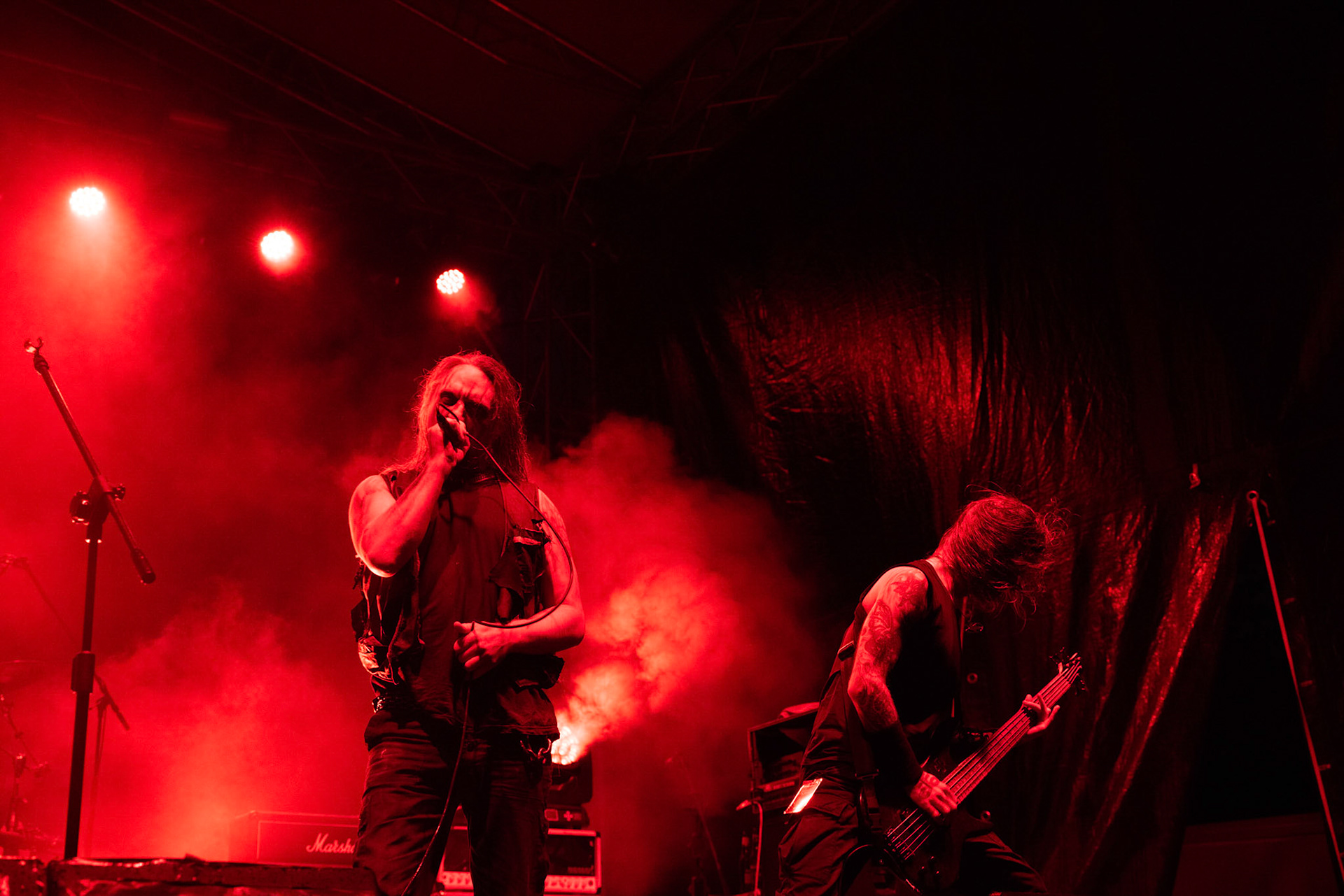 Marduk, koncert w ramach Blitzkrieg MMXX warszawska Progresja, black metal, Szwecja, Massive Music Rock The Nation America.fot. Andrzej kaziq Wasilkiewicz/Reporter