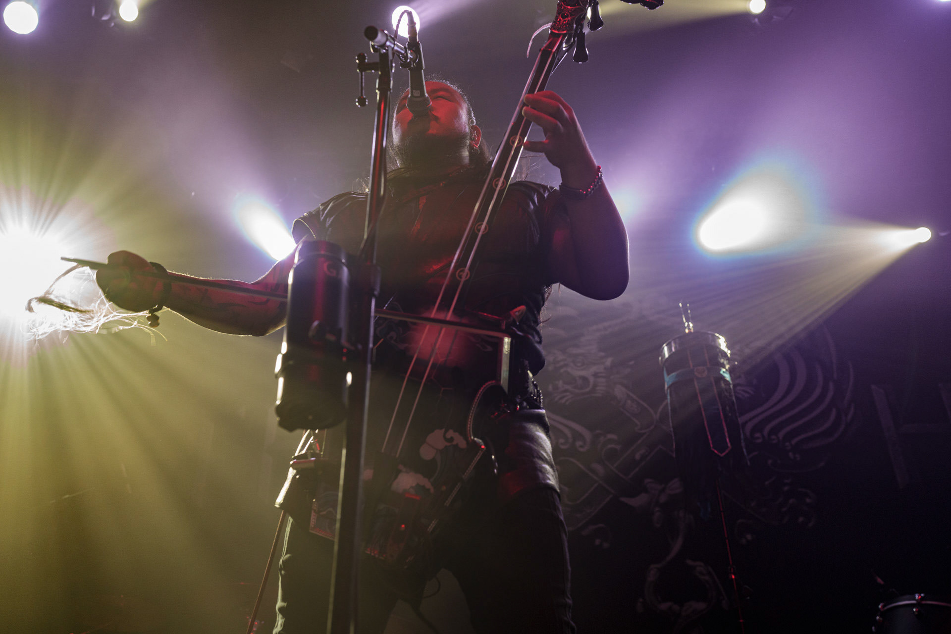 5.11.2022 The HU - koncert mongolskiej folk-metlowej grupy w warszawskiej Progresji.Produkcja Knock Out Productions,fot. Andrzej Wasilkiewicz/Reporter