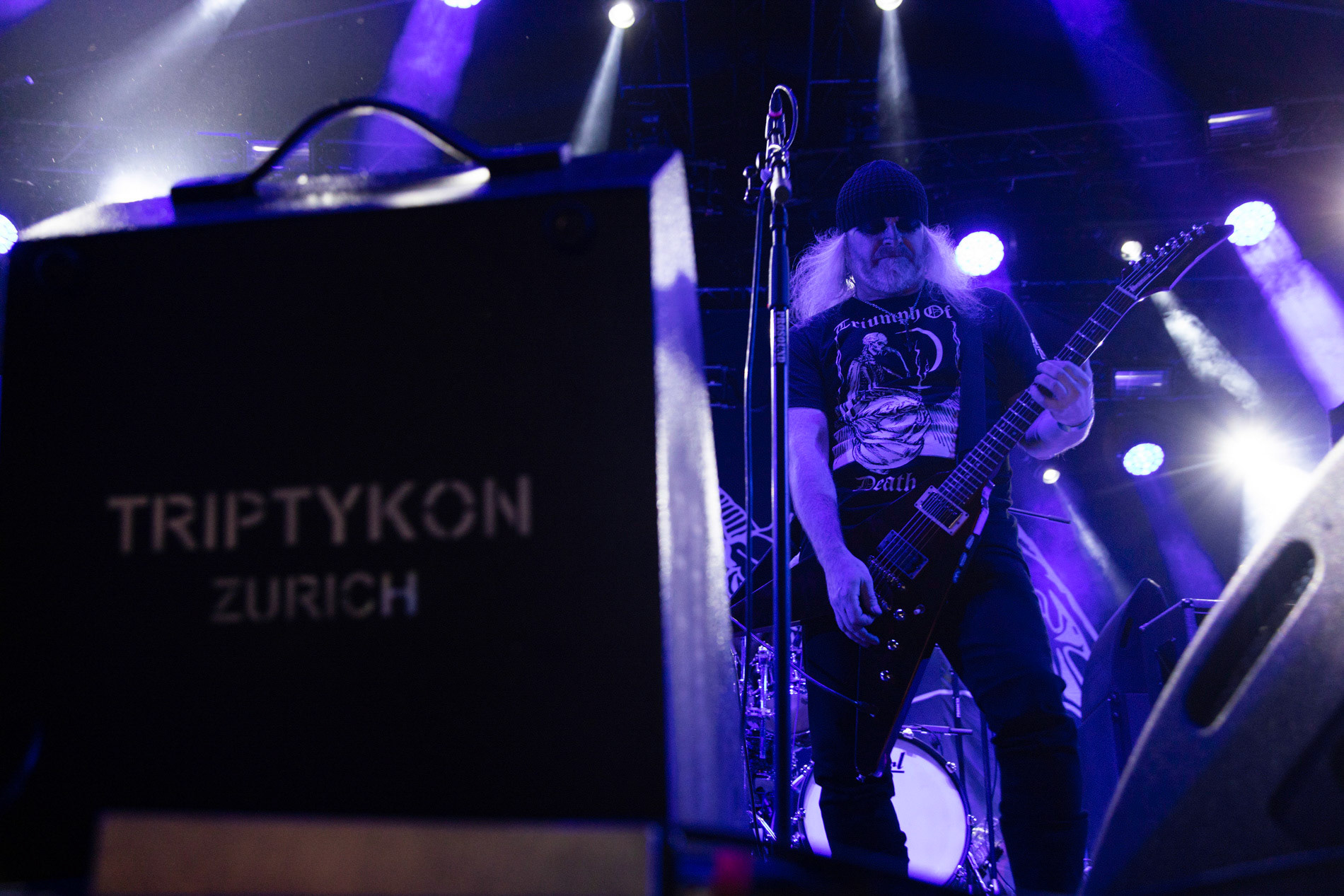 1.06.2022 Tom Warrior’s Legacy - Hellhammer, Tripykon, Celtic Frost - Warm up Day Mystic Festival 2022, Stocznia Gdanska, Gdansk, Mystic Coalition.fot. Andrzej Wasilkiewicz/Reporter