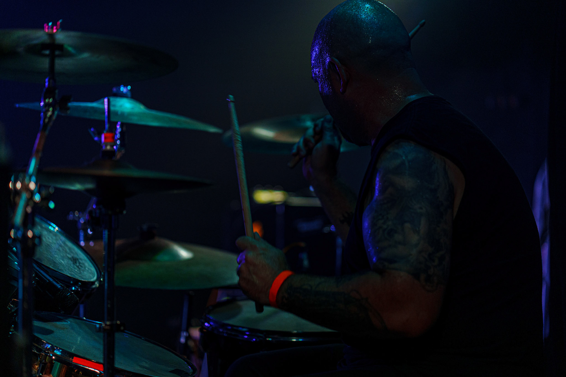 15.07.2023 - NERVOCHAOS - Brazil, Death metal, Warszawa, klub Potok. fot. Andrzej Wasilkiewicz/kaziq.com