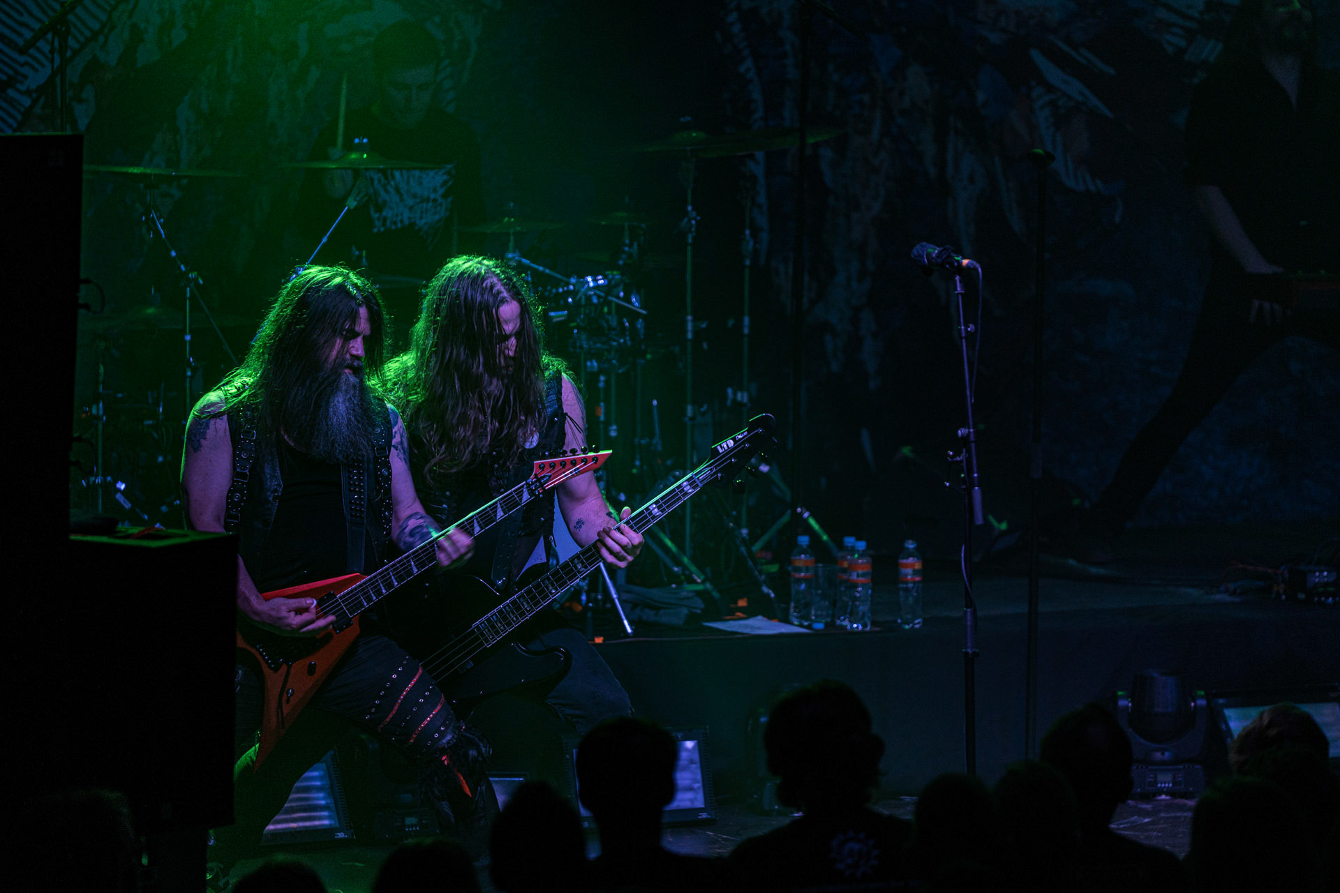 14.04.2023 Soilwork - szwedzki melodic death metal.Knock Out Productions, klub Progresja Warszawa. fot. Andrzej Wasilkiewicz/kaziq.com