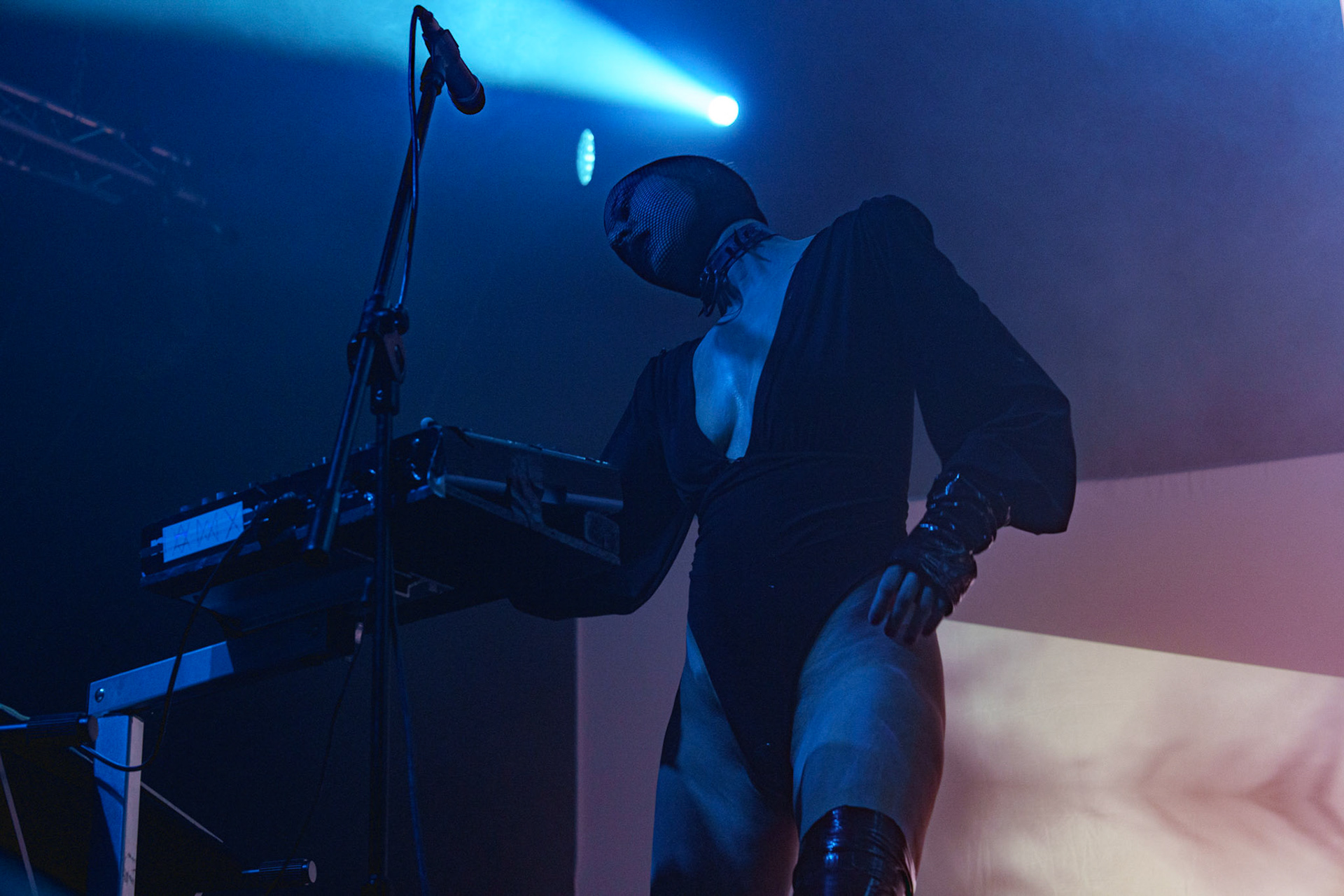 22.10.2021 Chris Corner - jako IAMX, klub Progresja, Warszawa. fot. Andrzej Wasilkiewicz/Reporter