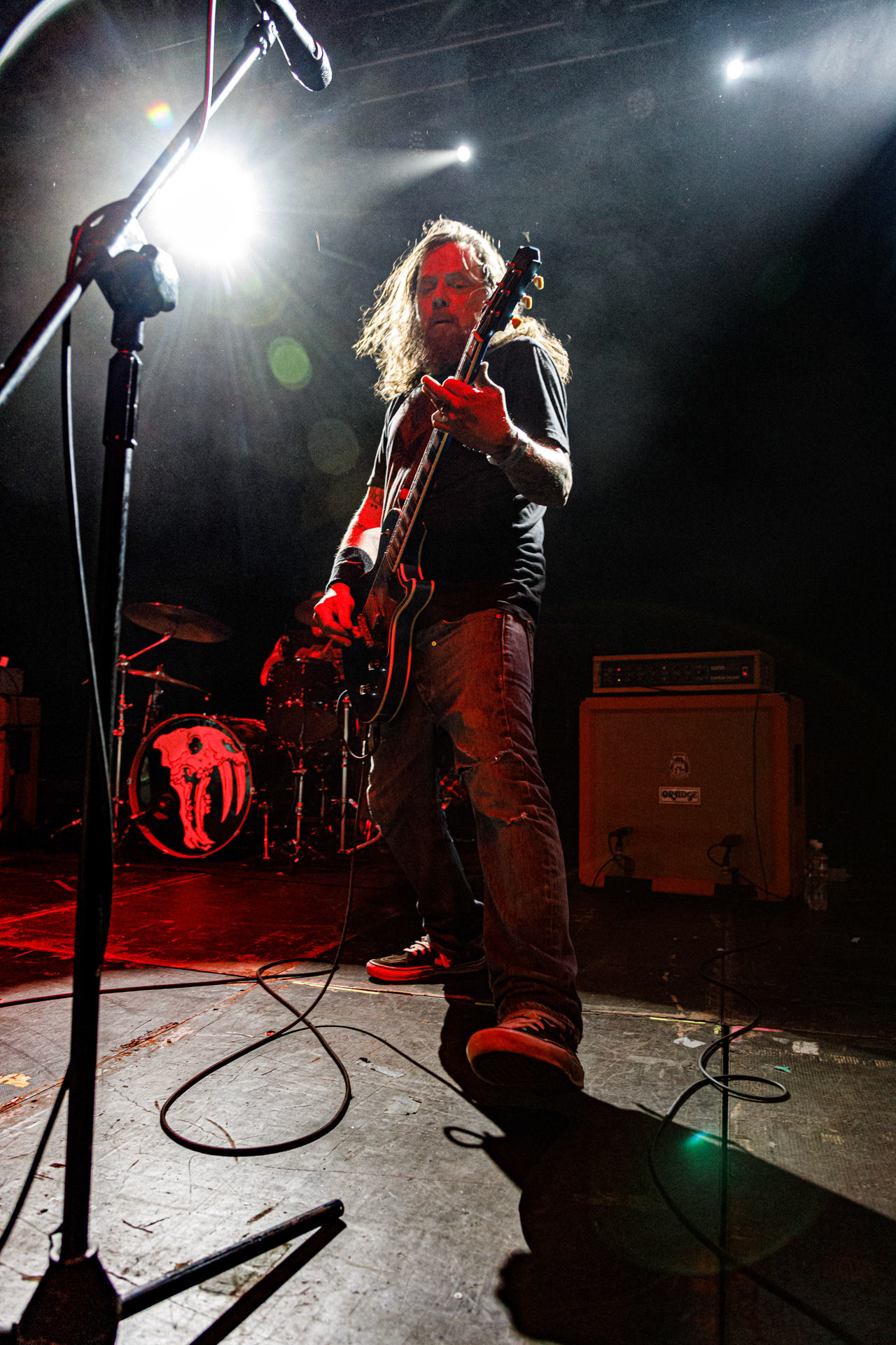 26.06.2022 koncert RED FANG - USA. Relapse Records - stoner, hard rock, metal.Warszawski koncert w klubie Progresja promuje ostatni album amerykanow - Arrows wydany w 2021r.Produkcja WiniaryBookings. Patronat koncertu Antyradio.fot. Andrzej Wasilkiewicz/Reporter