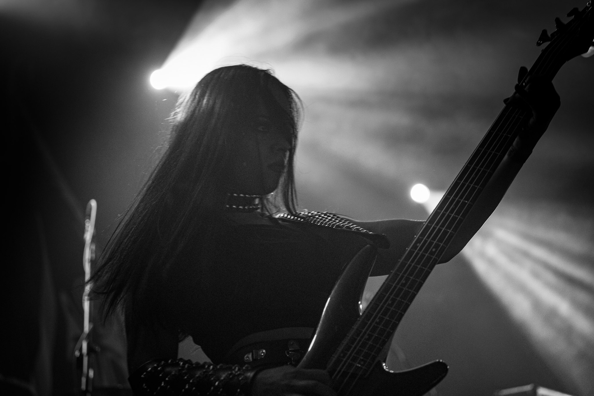 15.12.2019 koncert szwajcarów z Hellhammer: Triumph of Death, Merry Christless 2019, Warszawa Klub Progresja,
zespół Thomasa Gabriela Fishera, black metal, death metal, 
n/z Thomas Gabriel Fisher wokal gitara,
n/z Mia Wallace gitara basowa,
n/z Michael Zech gitara, wokal,
n/z Alessandro Commerio perkusja,
n/z Adam Nergal Darski wokal,
New Aeon Musick, Knock Out Productions
fot. Andrzej Wasilkiewicz/REPORTER