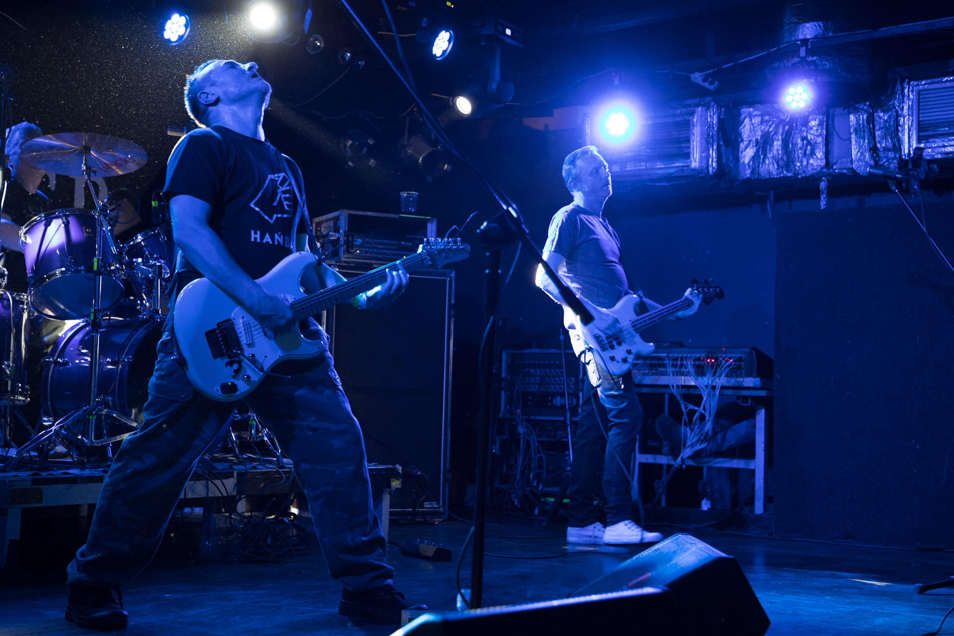 9.12.2017r Dezerter koncert Proxima, Robert Robal Matera gitara, wokal, Krzysztof Grabowski perkusja , Jacek Chrzanowski gitara basowa fot. Andrzej Wasilkiewicz/Reporter