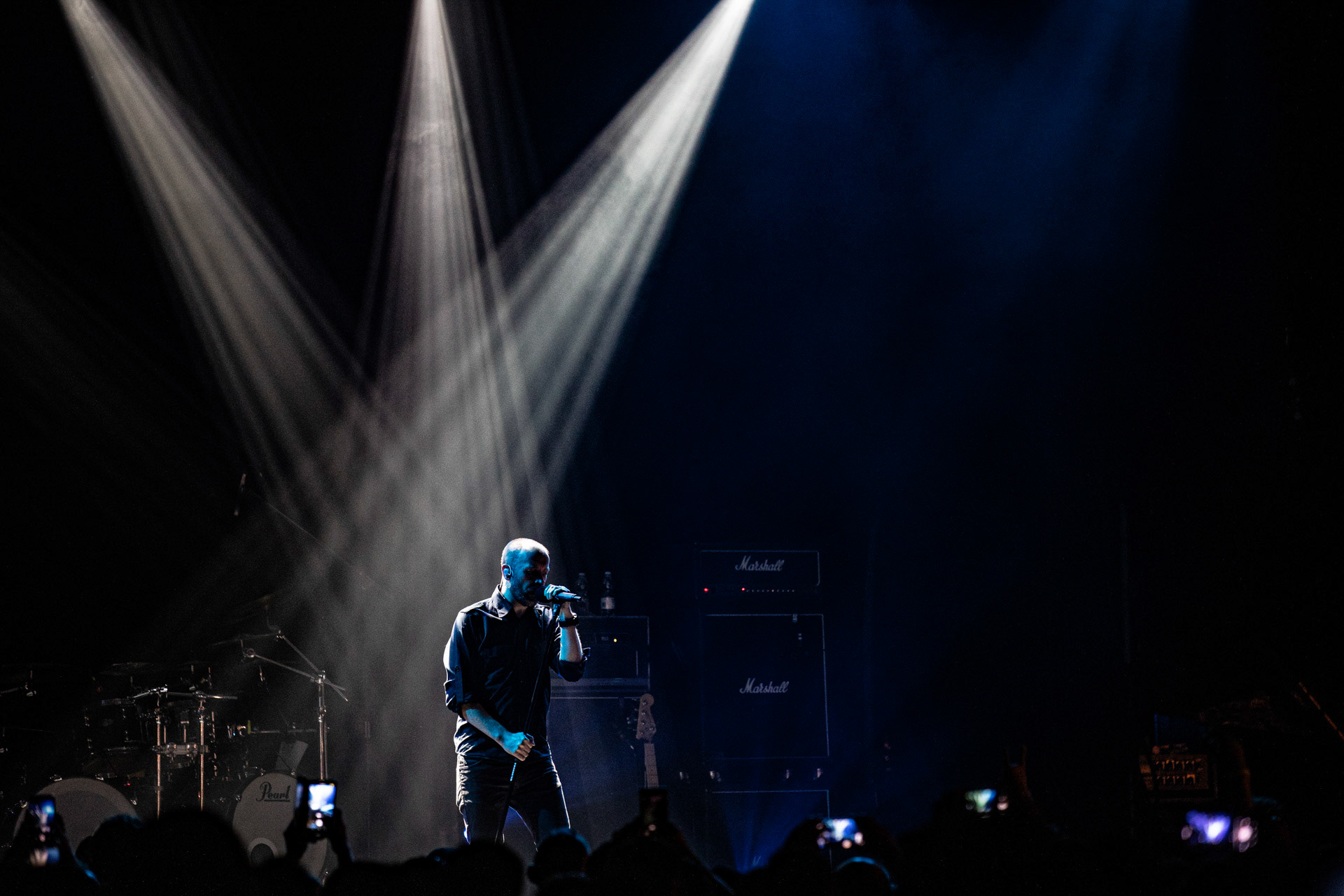 16.09.2021 Paradise Lost - koncert  Krakow, Hype Park,Knock Out Production, Nuclear Blast, n/z Nick Holmes – wokal,n/z Gregor Mackintosh – gitara prowadząca,n/z Aaron Aedy – gitara rytmiczna,n/z Steve Edmondson – gitara basowa,n/z Waltteri Väyrynen – perkusja,Fot. Andrzej Wasilkiewicz/Reporter