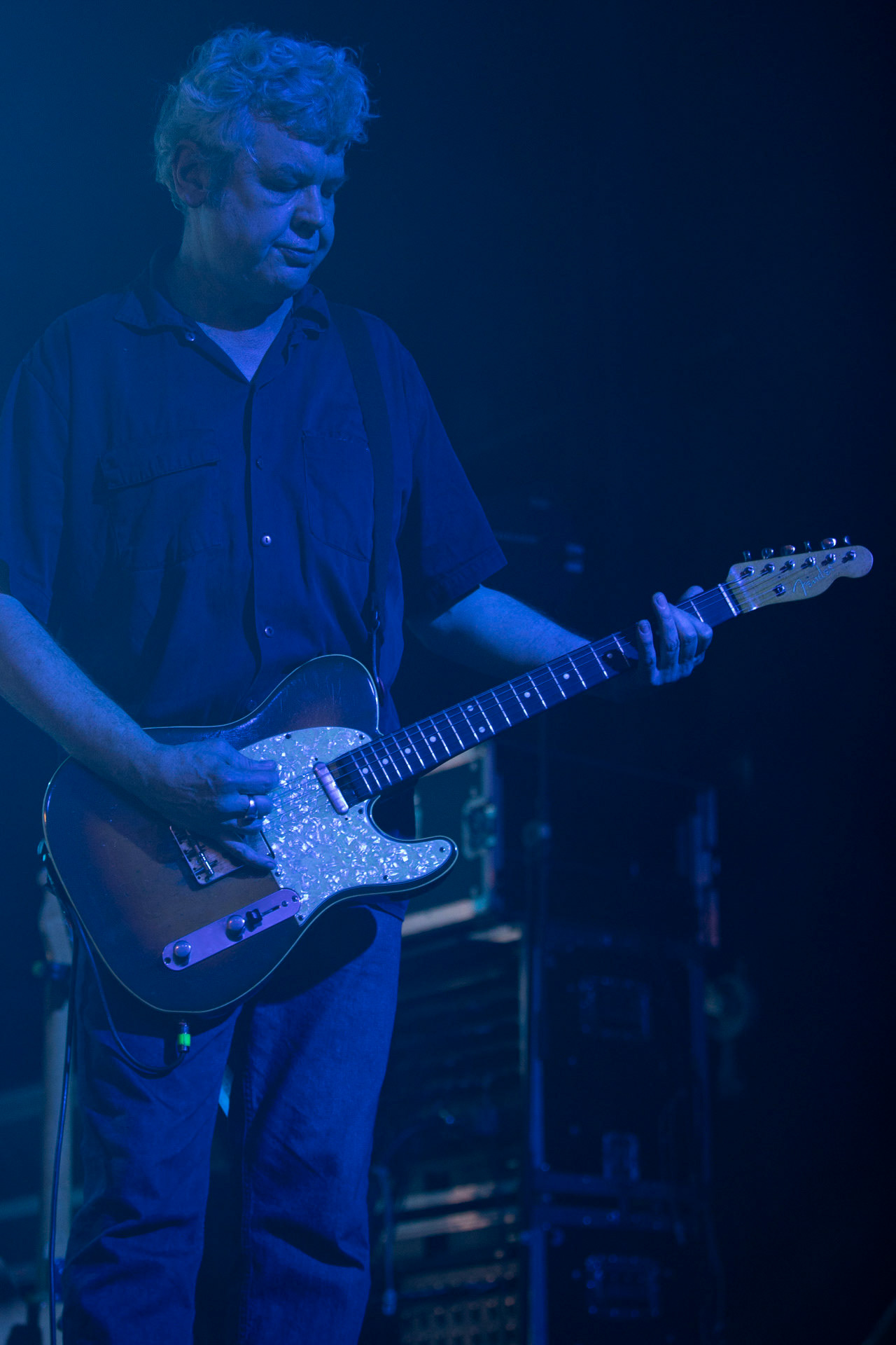 KULT - koncert Pomaranczowa Trasa 2021 - Warszawa Stodoła. 29 pazdziernika 2021. Piotr Morawiec gitara,Rock, rock progresywny, rock alternatywny, punk, nowa fala, polski rock.fot. Andrzej kaziq Wasilkiewicz/Reporter