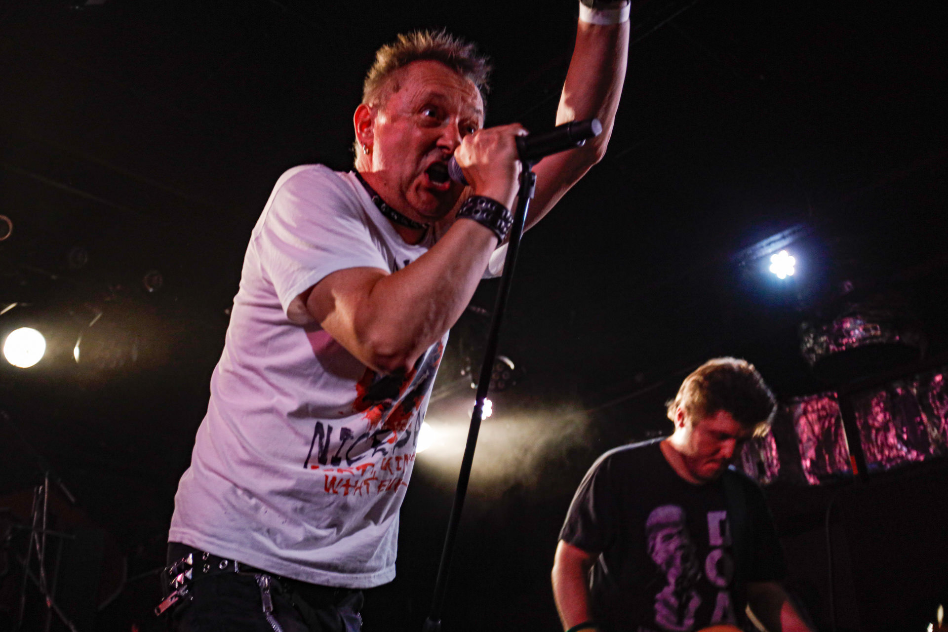 25.08.2022 TZN Xenna - warszawska grupa punkowa z frontmenem Krzysztofem Zygzakiem Chojnackim przed warszawskim koncertem The Exploited.fot. Andrzej Wasilkiewicz/Reporter