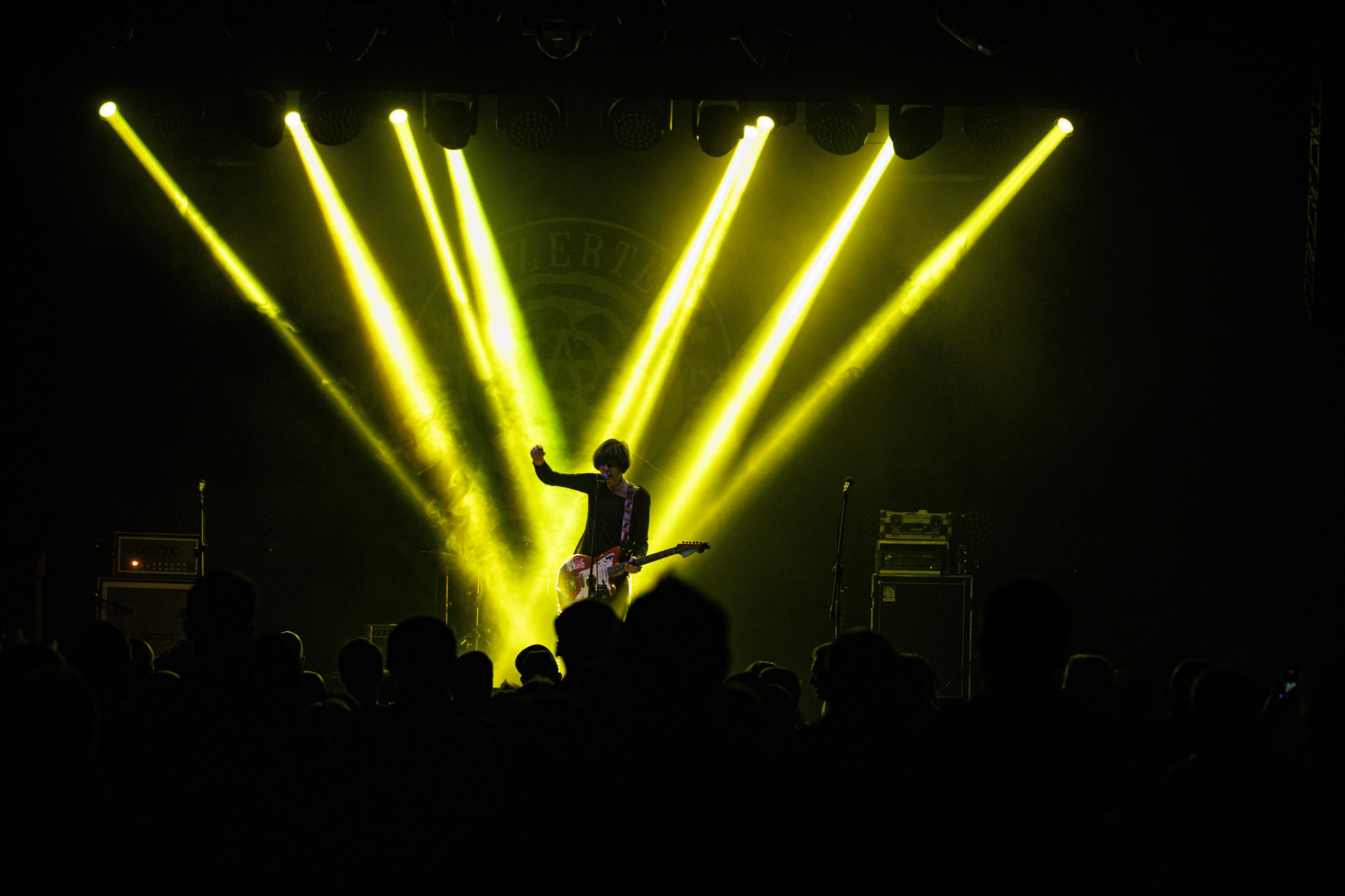 16.11.2021 The Pau koncert Warszawa Palladium. N/z The Pau gitara, Punkrock, hardcore, rock, alternatywa,fot. Andrzej Wasilkiewicz/REPORTER