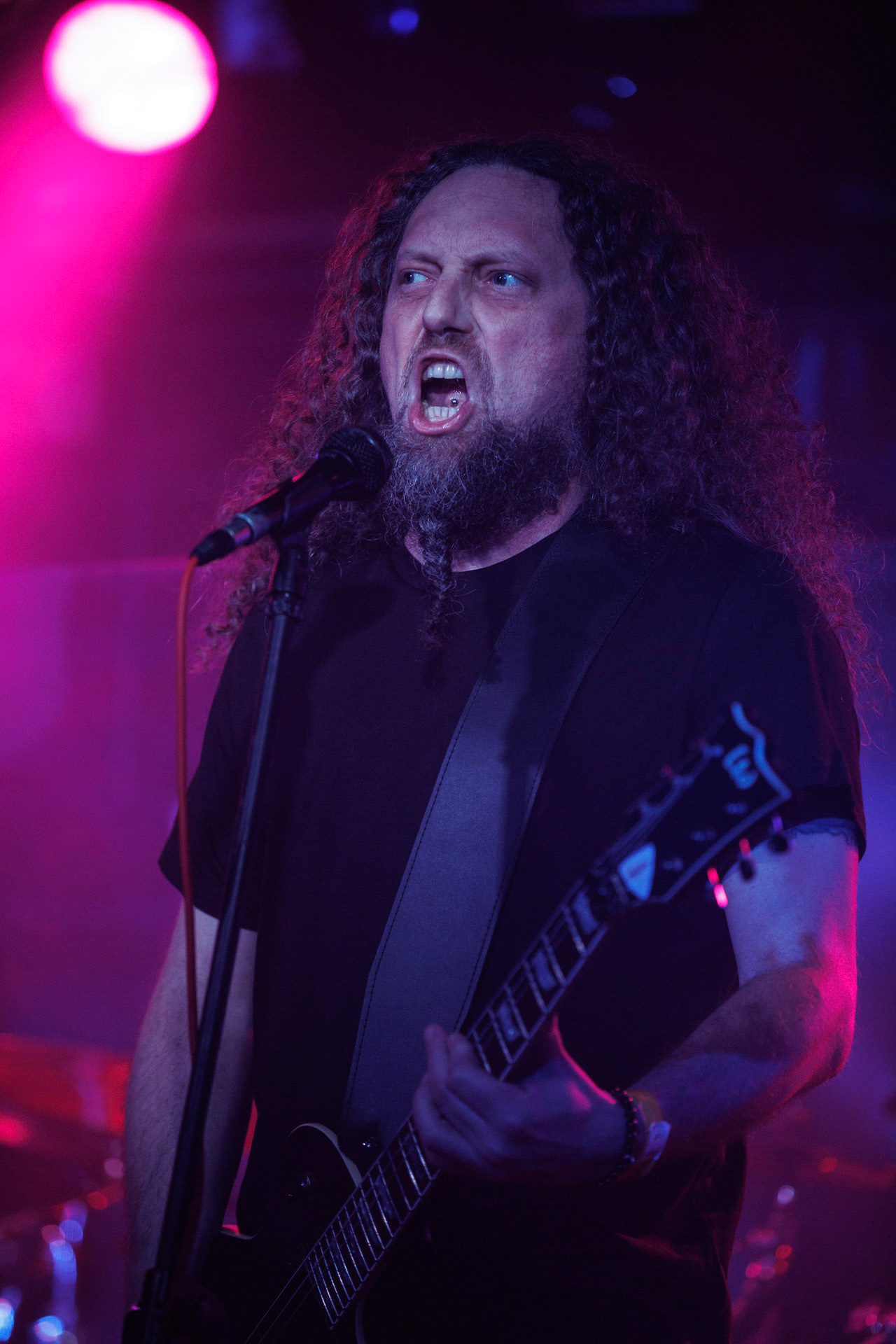 Painthing - death, doom metal.Koncert Czwarta Fala MMXXII klub VooDoo Warszawa.n/z Kuba Grobelny – guitar, vocal, n/z Bartłomiej Kaczor – guitar, n/z Darek Ojdana – keys, n/z Jan Rajkow-Krzywicki – bass,n/z Tomasz Śwital – drums,Fot. Andrzej Wasilkiewicz/kaziq.com