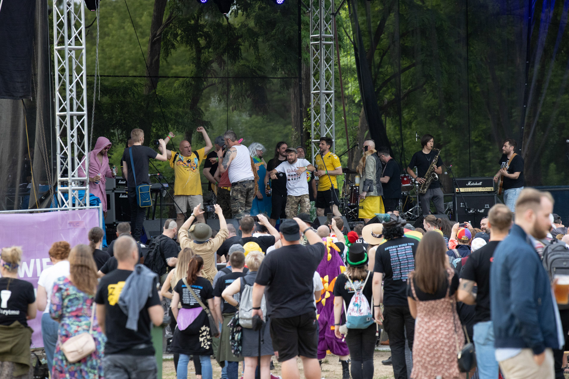 Zacier - koncert Zacieralia w warszawskiej Progresji.Gramy Do Woli - Warszawa, Progresja.Zespol Mirosława JedrasaFot. Andrzej Wasilkiewicz/Reporter