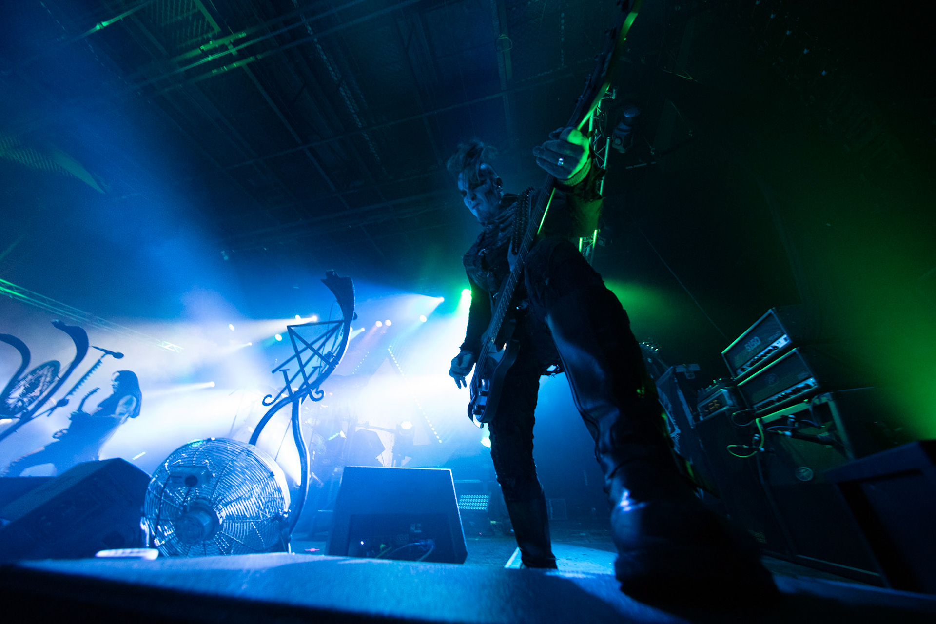 14.12.2018r. Behemoth koncert Merry Christless - Warszawa Progresja, Adam "Nergal" Darski – gitara, wokal prowadzący, 
Zbigniew "Inferno" Promiński – perkusja,
Tomasz "Orion" Wróblewski – gitara basowa, Patryk "Seth" Sztyber – gitara,  fot. Andrzej Wasilkiewicz/Reporter