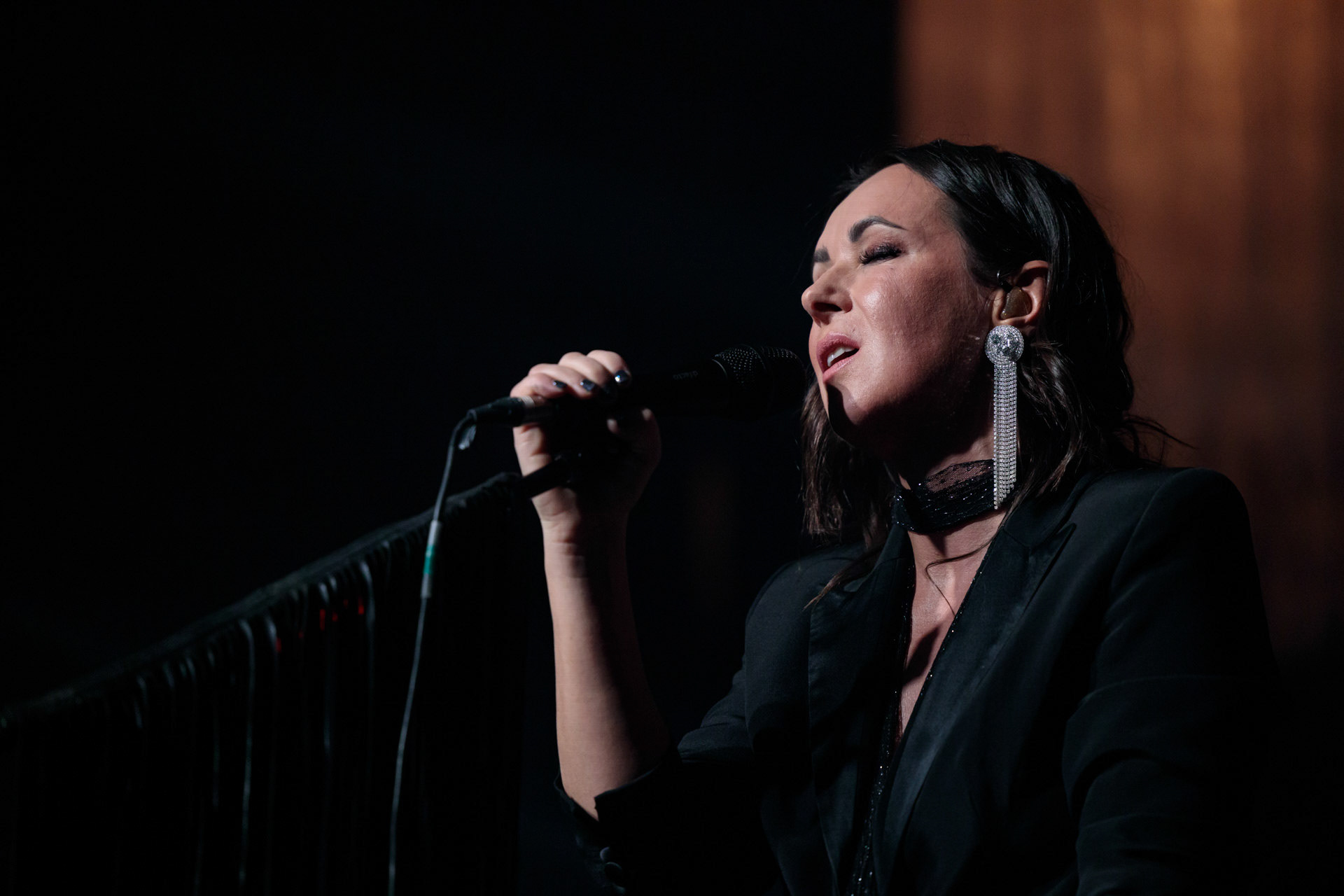 5.12.2021 Kasia Kowalska akustycznie w Klubie Stodola.n/z Kasia Kowalska - wokal,n/z Jerzy Runowski - gitara,n/z Pawel Grudniak - bass,n/z Marcin Karel - gitara,n/z Barek Pawlus - perkusja,Rock, rock progresywny, rock alternatywny, polski rock, pop-rock.fot. Andrzej Wasilkiewicz/Reporter