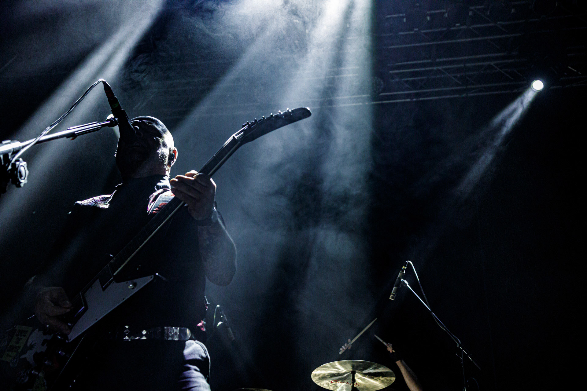 9.07.2022 Illusion Frozen Sun Fest 2022, Warszawa, klub Progresja, n/z Pawel Herbasch – perkusjan/z Tomasz Lipnicki – gitara, wokal,n/z Jerzy Rutkowski – gitaran/z Jarosław Smigiel – gitara basowaFot. Andrzej Wasilkiewicz/Reporter