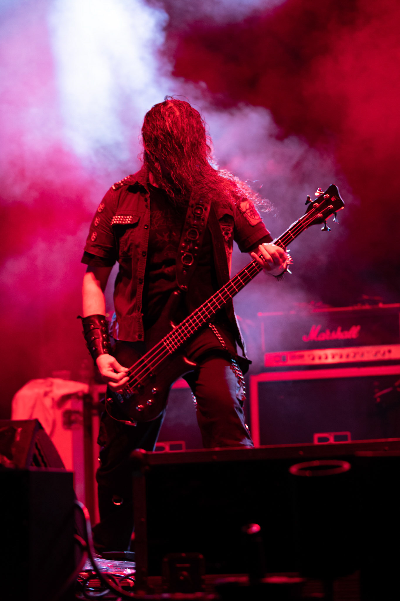 Vader - Death Metal - koncert w ramach Blitzkrieg MMXX warszawskia Progresja, Peter: Guitar + VocalsPajak: GuitarHal: BassJames: Drumsfot. Andrzej kaziq Wasilkiewicz/Reporter