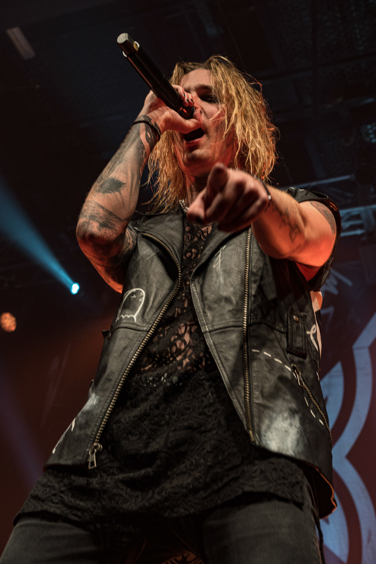 1.10.2022 Blind Channel – finski zespol rockowy zalozony w 2013 roku w Oulu, reprezentant Finlandii w Konkursie Piosenki Eurowizji 2021. Joel Hokka – vocals,Niko Moilanen – vocals,Joonas Porko – guitar,Olli Matela – bass,Tommi Lalli – drums,Aleksi Kaunisvesi – samples, percussion, DJProdukcja Winiary Bookings, patronat Antyradio, klub Progresja, Century Media,fot. Andrzej Wasilkiewicz/Reporter