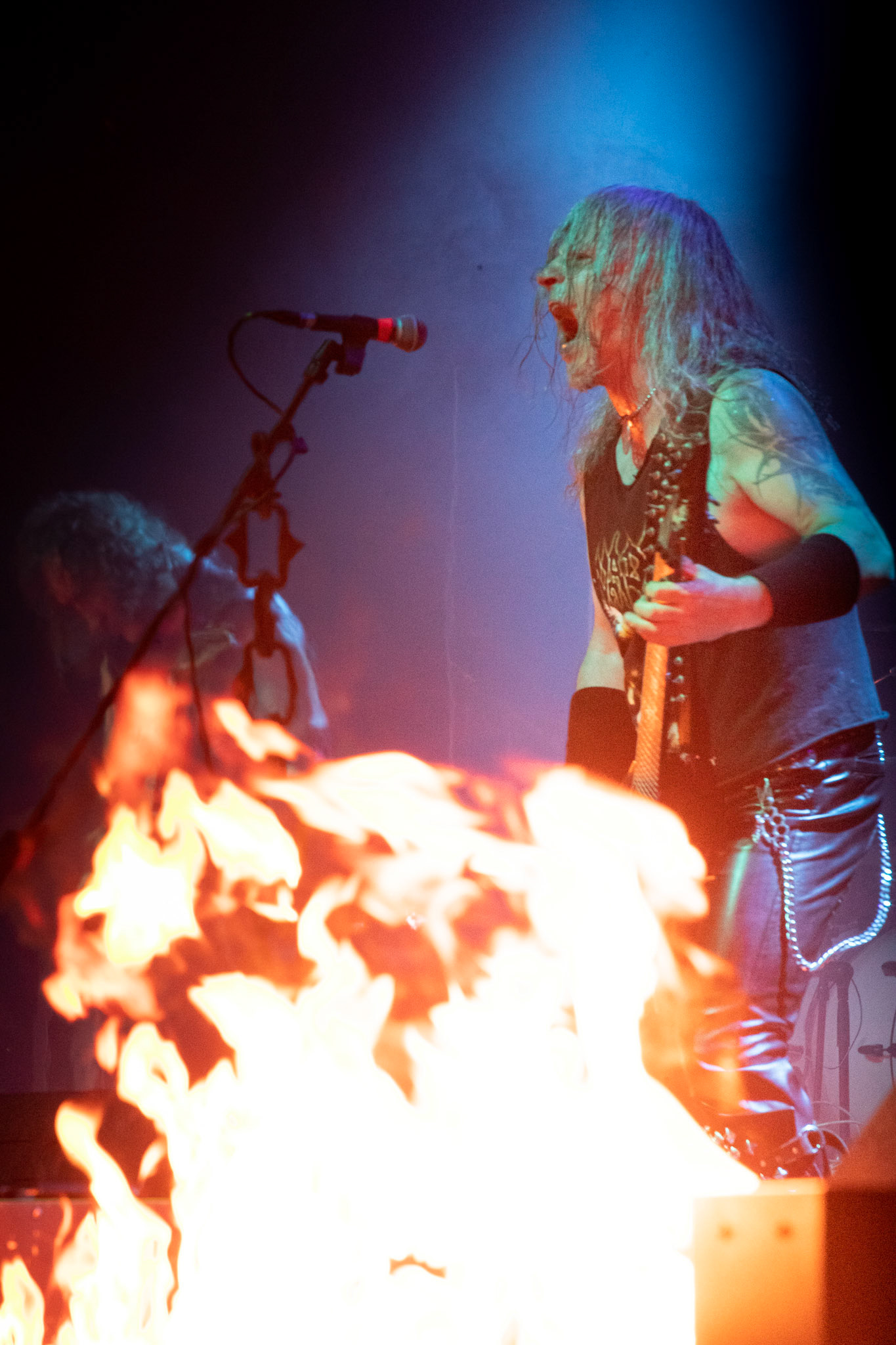 Legendy Metalu Vader - Death Metal - koncert Legendy Metalu w warszawskiej Progresji, 
Peter: Guitar + Vocals
Pajak: Guitar
Hal: Bass
James: Drums
fot. Andrzej kaziq Wasilkiewicz/Reporter