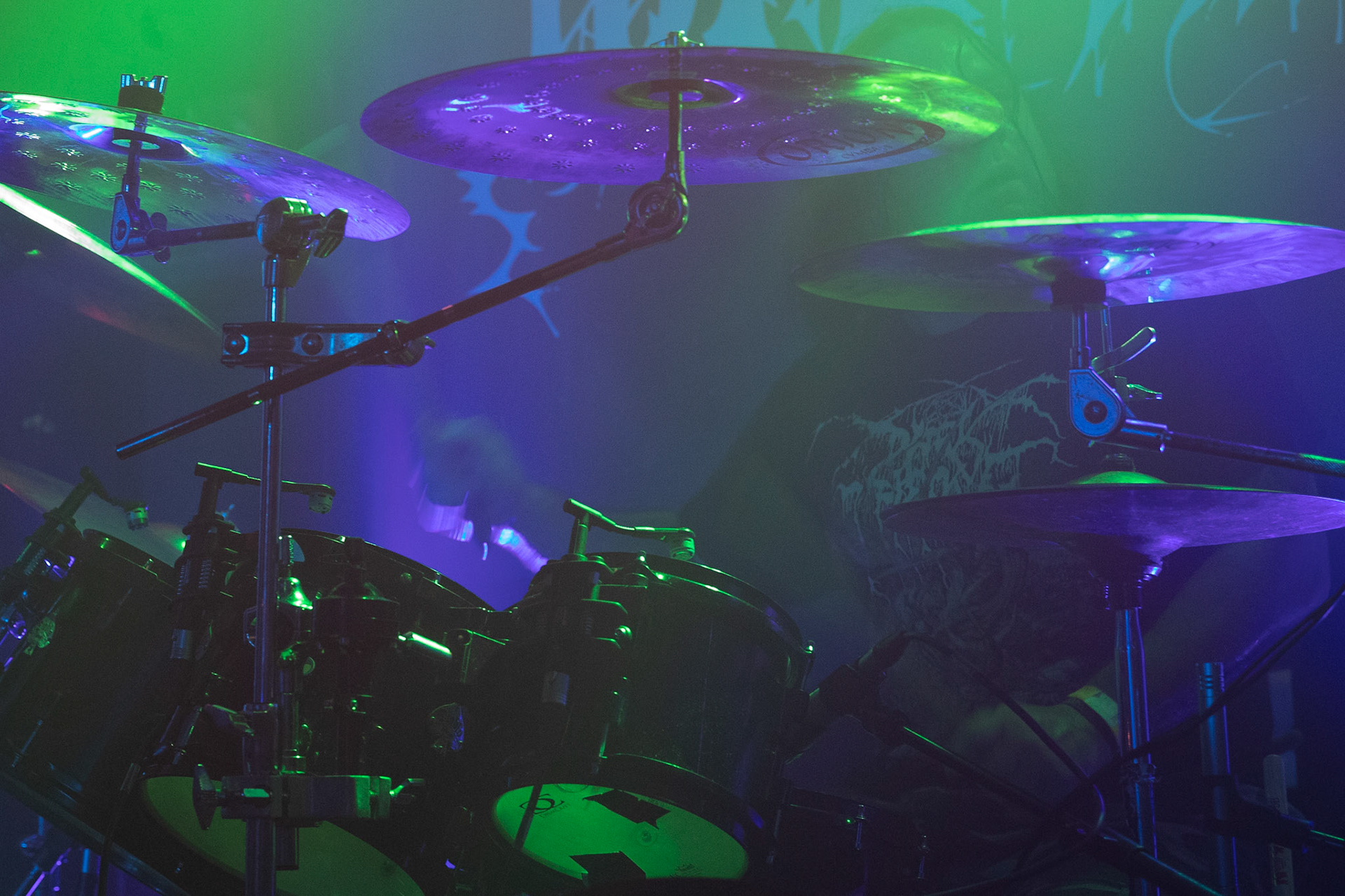 14.01.2019r. Witchmaster,  trasa XX years of Violence & Blasphemy klub VooDoo  Warszawa.  fot. Andrzej Wasilkiewicz/Reporter