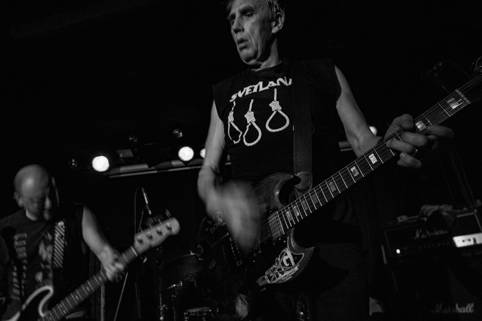 8.08.2019. D.O.A. - kanadyjska legenda punkrocka w warszawskim Pogłosie.
D.O.A. - Kanada, Vancouver, punk rock band, hardcore punk, 
Joe Keithley - vocals, guitar 
Mike Hodsall - bass 
Paddy Duddy - drums 
Produkcja Boredom Booking
fot. Andrzej kaziq Wasilkiewicz/Reporter