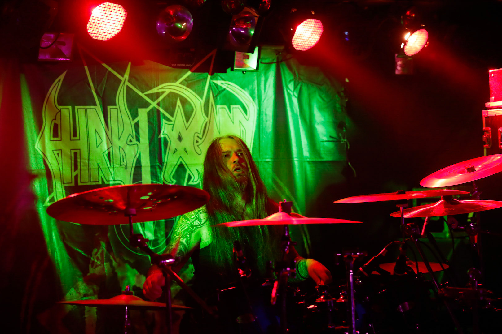 Christ Agony Legacy tour 2017 Warszawa  VooDoo klub 
Dariusz Młody Płaszewski