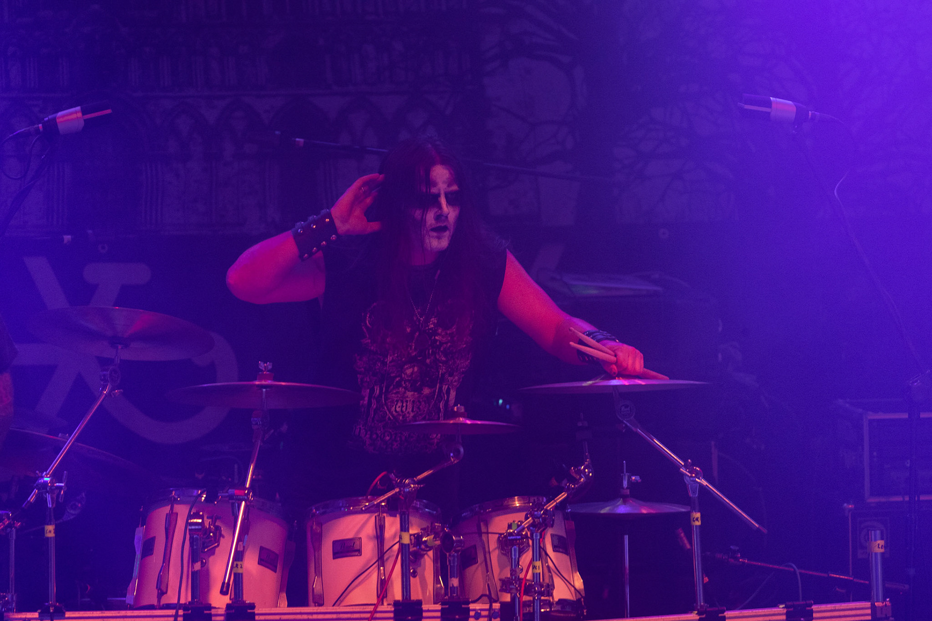 WHOREDOM RIFE - Norwegia - black metal,
koncert w Warszawskiej Progresji w ramach trasy Ecclesia Diabolica Baltica.
fot. Andrzej Wasilkiewicz/Reporter