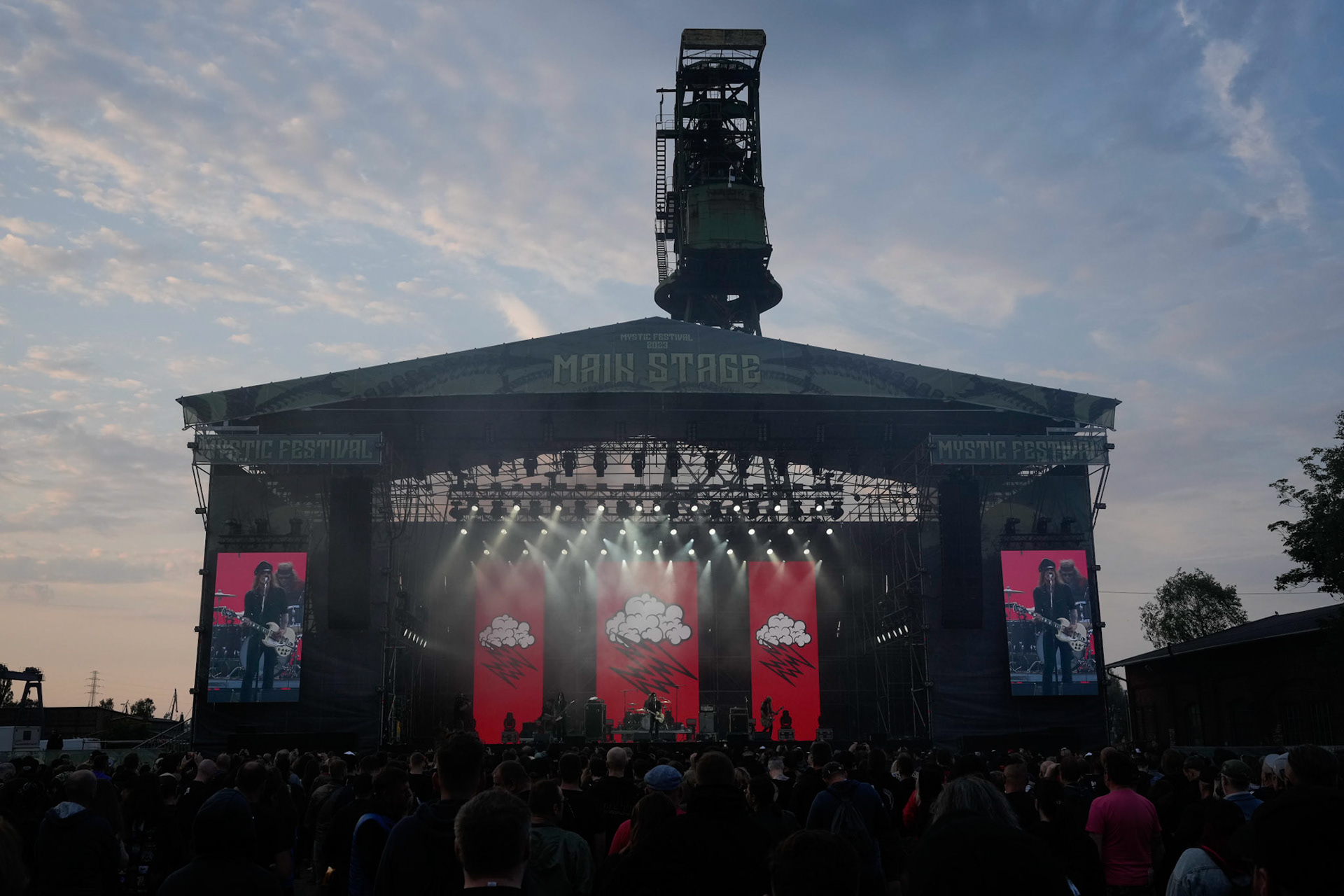 9.06.2023 The Hellacopters dzien drugi festiwaluMystic Festival 2023, Stocznia Gdanska fot. Andrzej Wasilkiewicz/Reporter