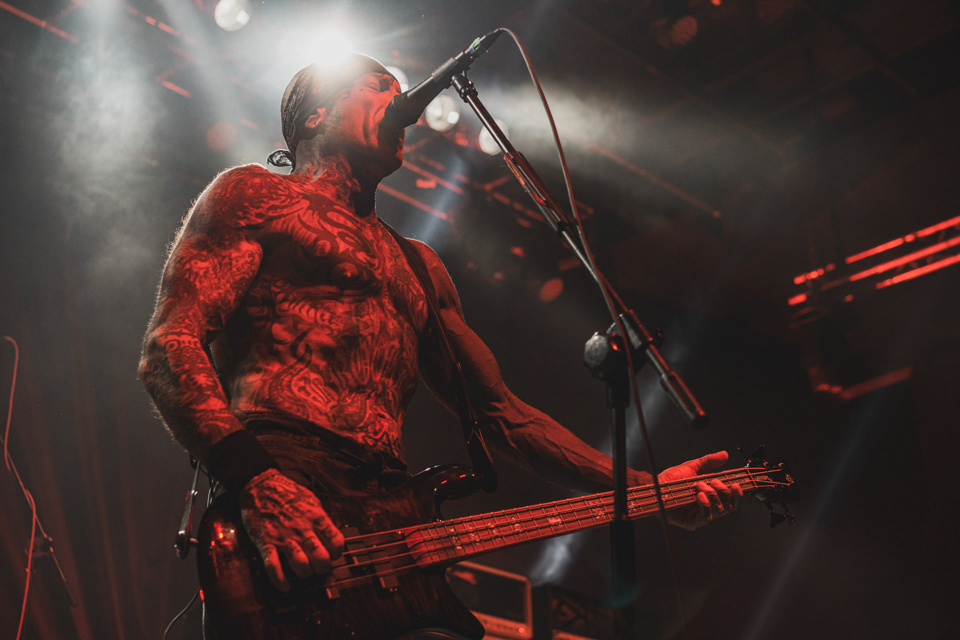 8.08.2023 BIOHAZARD - Warszawa klub Progresja,Produkcja Knock Out Productions. fot. Andrzej Wasilkiewicz/kaziq.com