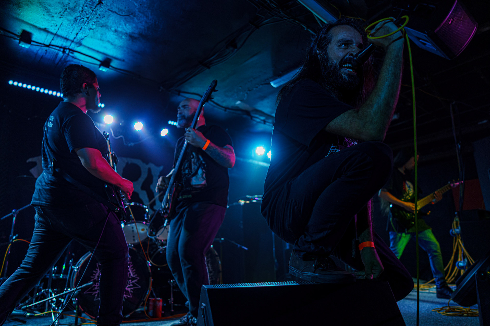 15.07.2023 - NERVOCHAOS - Brazil, Death metal, Warszawa, klub Potok. fot. Andrzej Wasilkiewicz/kaziq.com