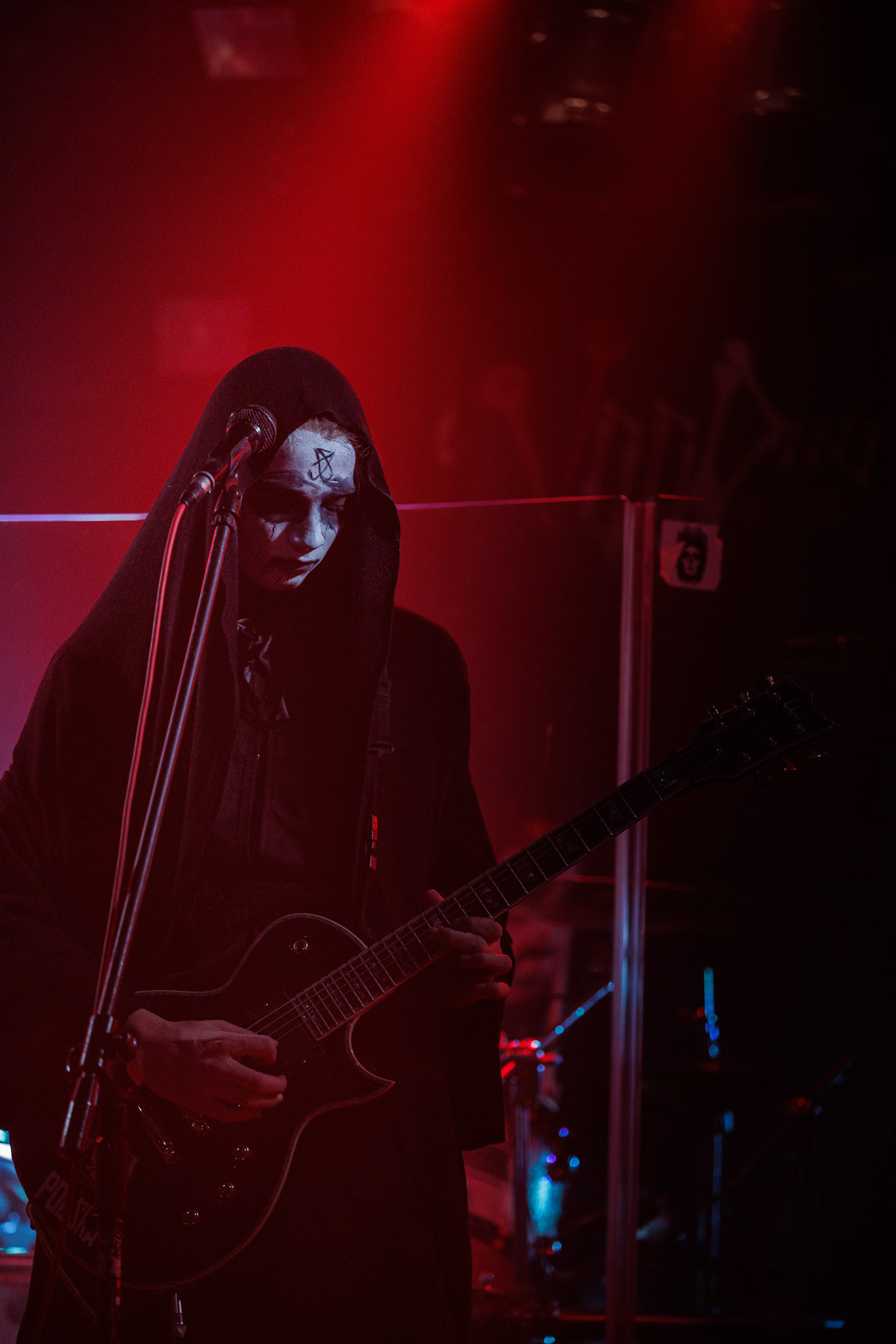 Amalekim blackmetal, pure black metal.Koncert Czwarta Fala MMXXII klub VooDoo Warszawa.Fot. Andrzej Wasilkiewicz/kaziq.com