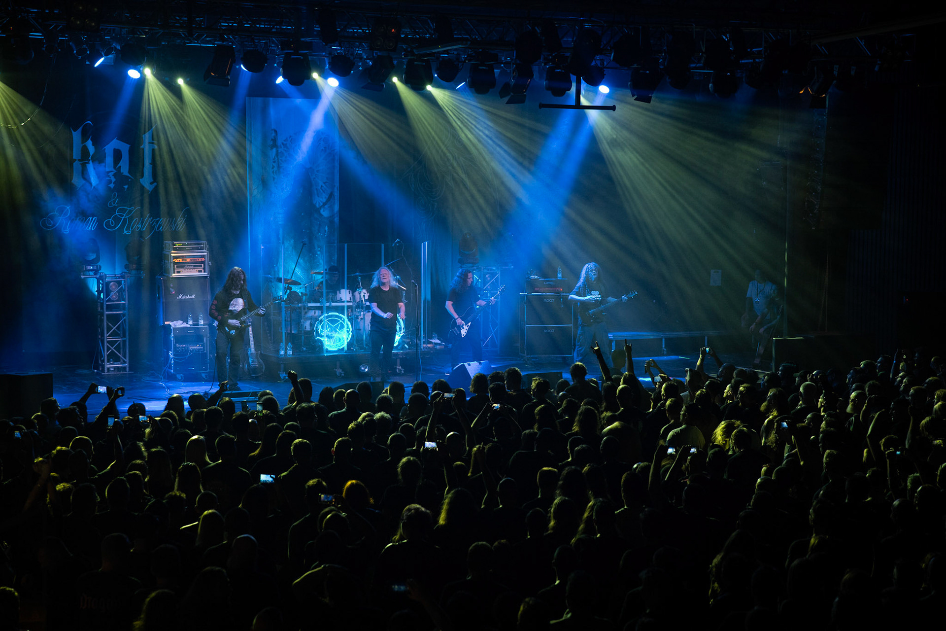 Legendy Metalu KAT & Roman Kostrzewski Polska, metal, trashmetal, - koncert Legendy Metalu w warszawskiej Progresji, 
Roman Kostrzewski – wokal
Jacek Nowak – perkusja
Krzysztof Pistelok – gitara
Jacek Hiro – gitara
Michał Laksa – bas
fot. Andrzej kaziq Wasilkiewicz