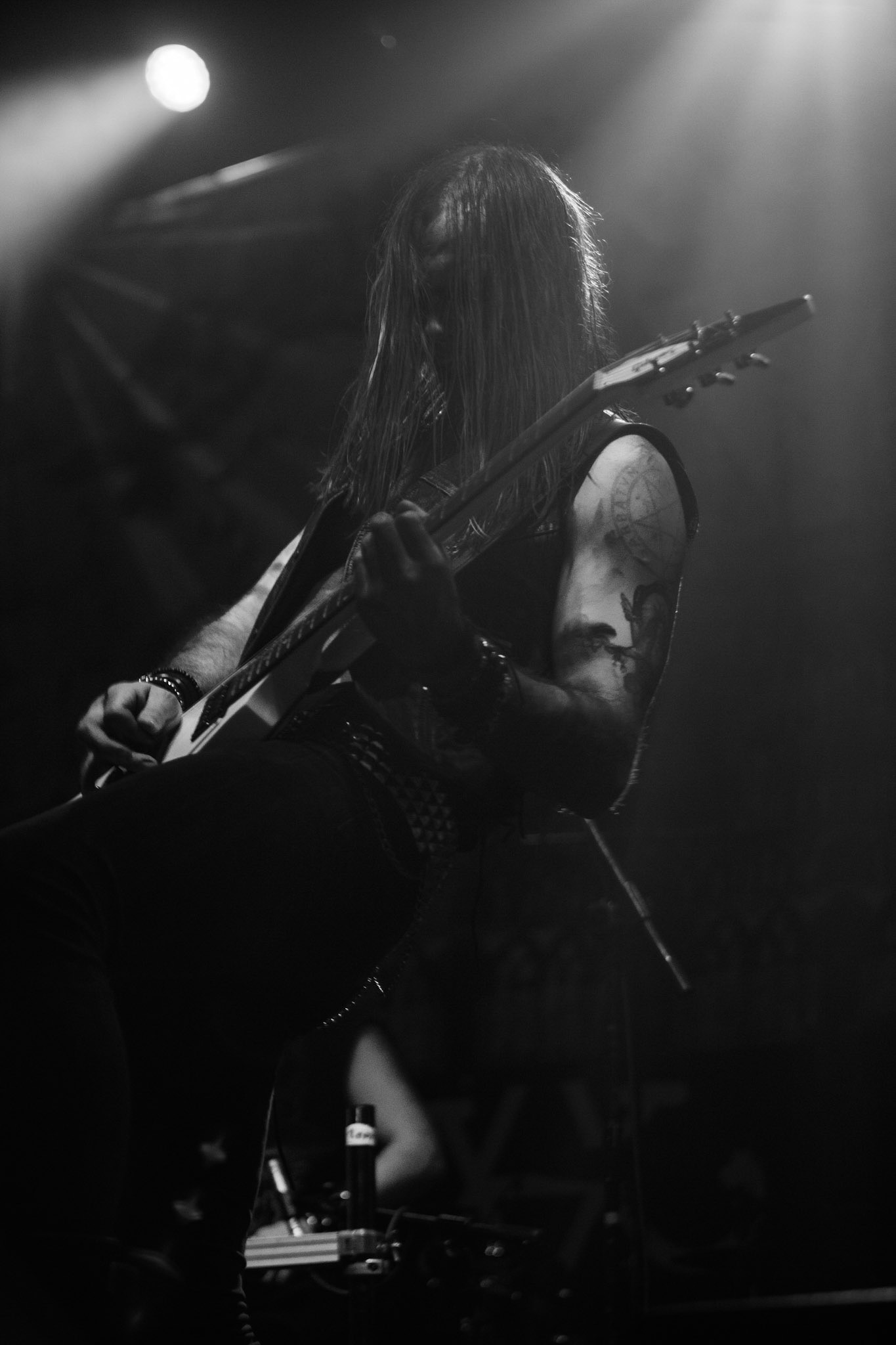 WHOREDOM RIFE - Norwegia - black metal,
koncert w Warszawskiej Progresji w ramach trasy Ecclesia Diabolica Baltica.
fot. Andrzej Wasilkiewicz/Reporter