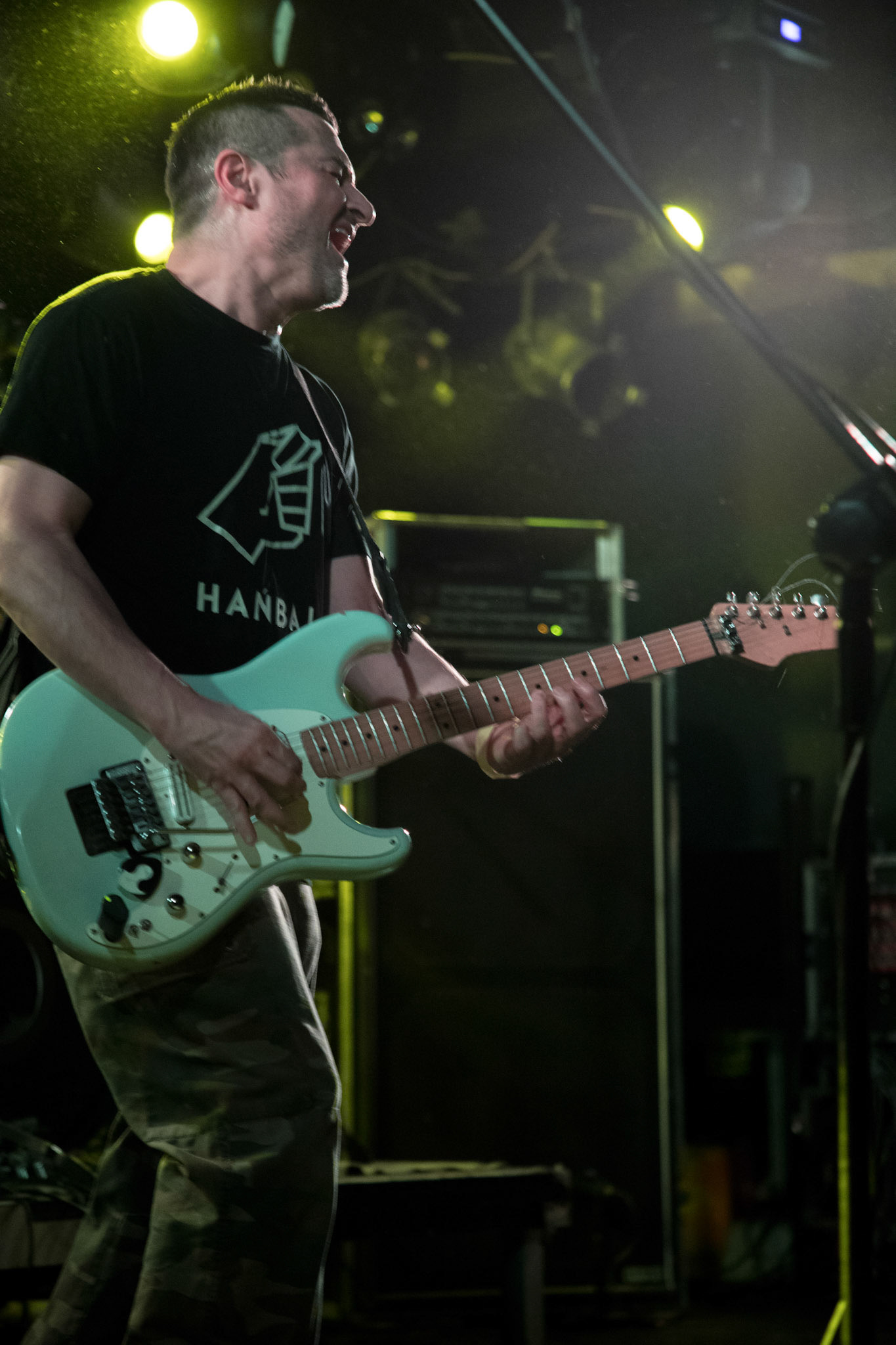 9.12.2017r Dezerter koncert Proxima, Robert Robal Matera gitara, wokal, Krzysztof Grabowski perkusja , Jacek Chrzanowski gitara basowa fot. Andrzej Wasilkiewicz/Reporter