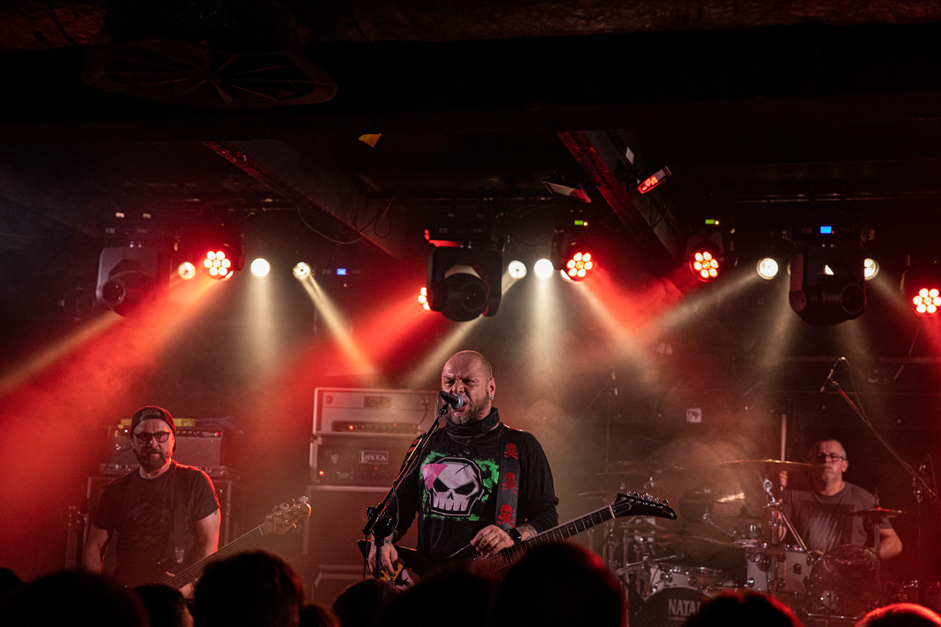 02.02.2020 Koncert Illusion w warszawskiej Proximie. 
n/z Paweł Herbasch – perkusja
n/z Tomasz Lipnicki – gitara, wokal,
n/z Jerzy Rutkowski – gitara
n/z Jarosław Śmigiel – gitara basowa
Polski grunge, hardcore, hardrock, Winiary Bookings fot. Andrzej Wasilkiewicz/REPORTER