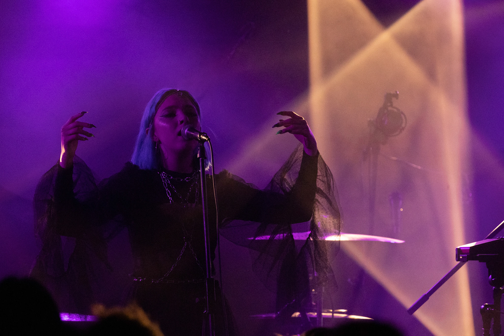 20.02.2020 Kaelan Mikla - Spiritual Instinct European Tour 2020
Koncert w warszawskiej Proximie, islandzki support Alcest,
Dark-wave / Synth-punk, Knock Out Productions, Artoffact Records,
fot. Andrzej Wasilkiewicz/Reporter