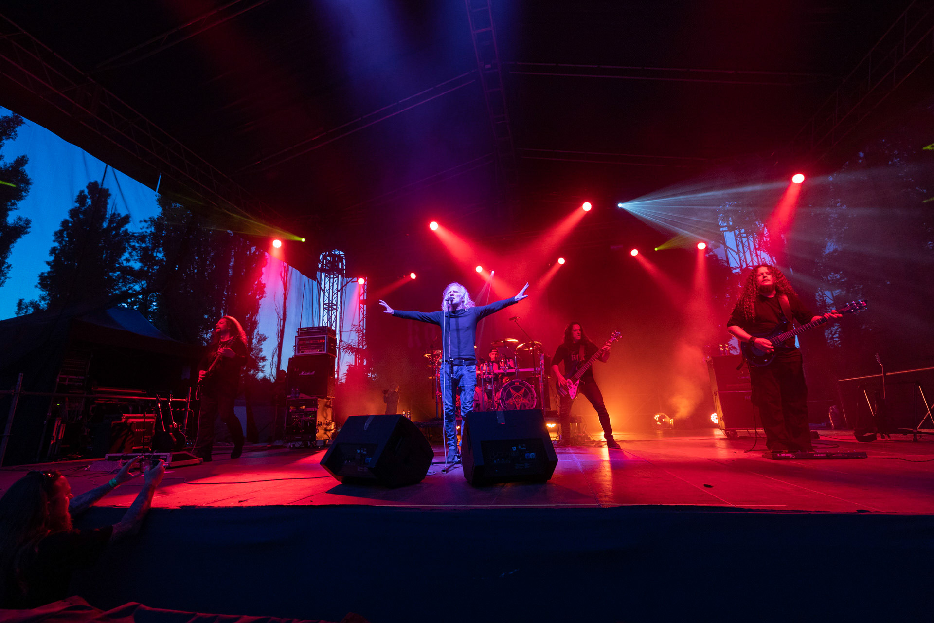 31.082021 KAT &amp; Roman Kostrzewski - koncert warszawska Progresja,Gramy do Woli,Roman Kostrzewski – wokalJacek Nowak – perkusjaKrzysztof Pistelok – gitaraJacek Hiro – gitaraMichal Laksa – basFot. Andrzej Wasilkiewicz/Reporter