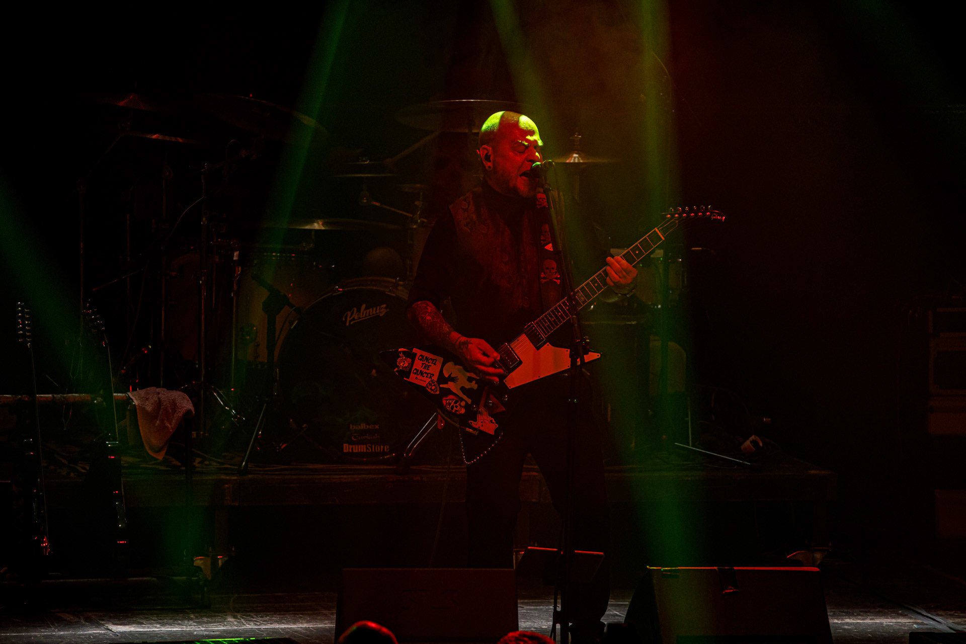 9.07.2022 Illusion Frozen Sun Fest 2022, Warszawa, klub Progresja, n/z Pawel Herbasch – perkusjan/z Tomasz Lipnicki – gitara, wokal,n/z Jerzy Rutkowski – gitaran/z Jarosław Smigiel – gitara basowaFot. Andrzej Wasilkiewicz/Reporter