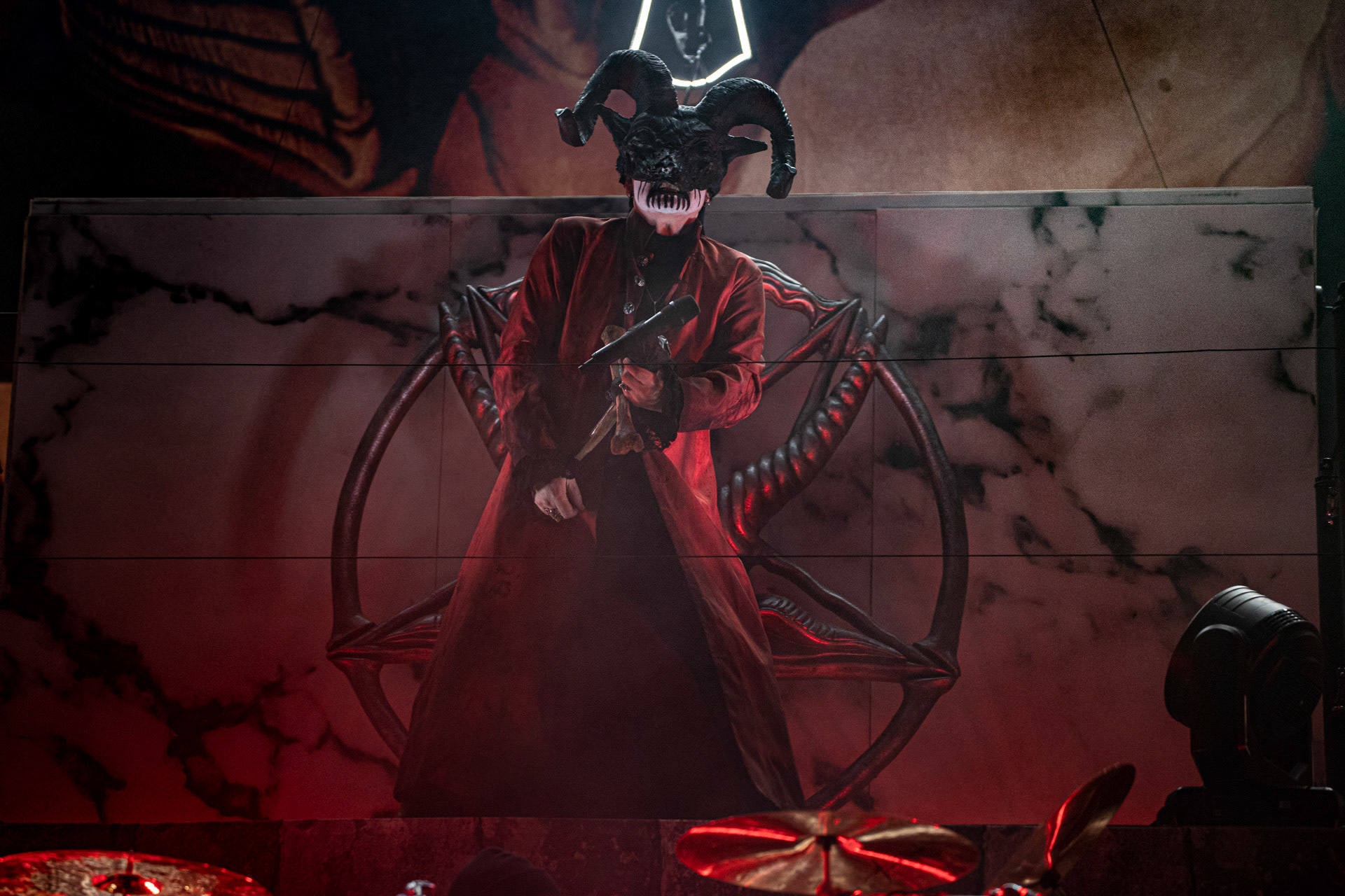 4.06.2022 Mercyful Fate Mystic Festival 2022 Gdansk. King Diamond, Kim Bendix Petersen,Mystic Coalition.fot. Andrzej Wasilkiewicz/Reporter