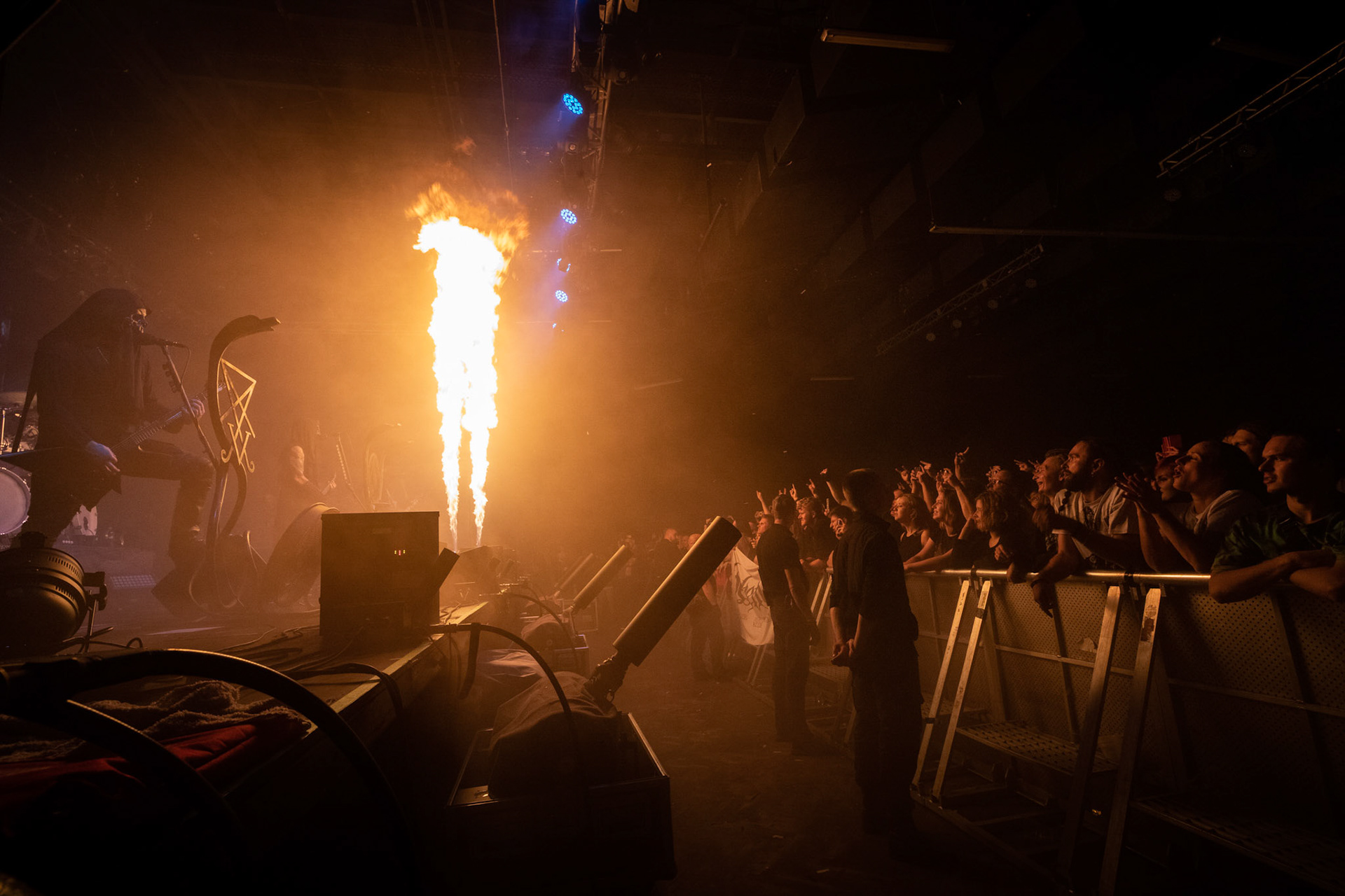 BEHEMOTH - Polska - death metal, black metal
Adam NERGAL Darski -  Guitars,
INFERNO - Drums ov Annihilation and Artillery,
ORION - Bass Guitars,
SETH -  Lead Guitars,
koncert w Warszawskiej Progresji w ramach trasy Ecclesia Diabolica Baltica.
fot. Andrzej Wasilkiewicz/Reporter