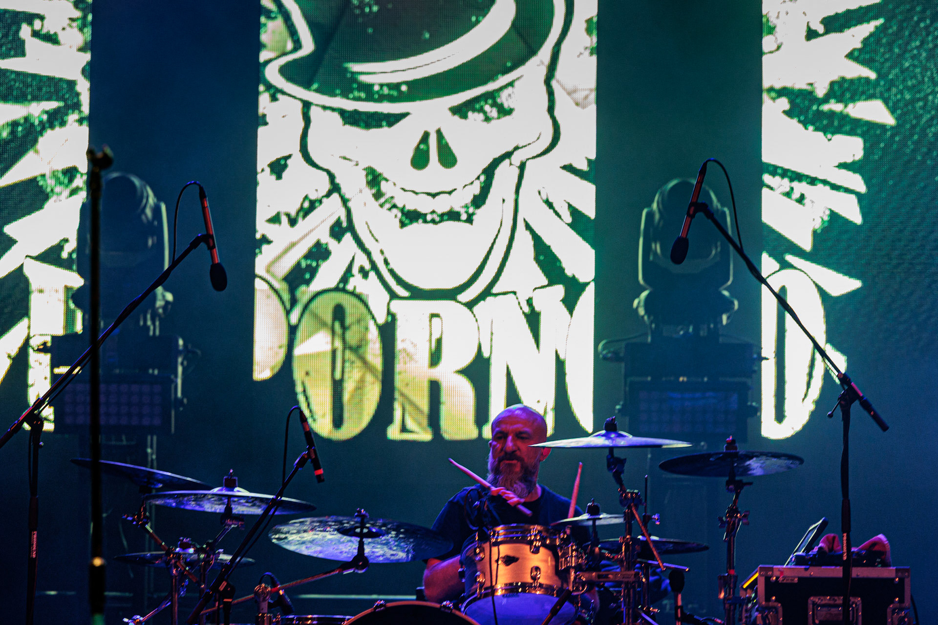 13.05.2022 Pidzama Porno Juwenalia Politechniki Warszawskiejn/z Rafal Kuzyn Piotrowiak – perkusja,punk rock, rock, reggae, S.P. Records.fot. Andrzej Wasilkiewicz/Reporter