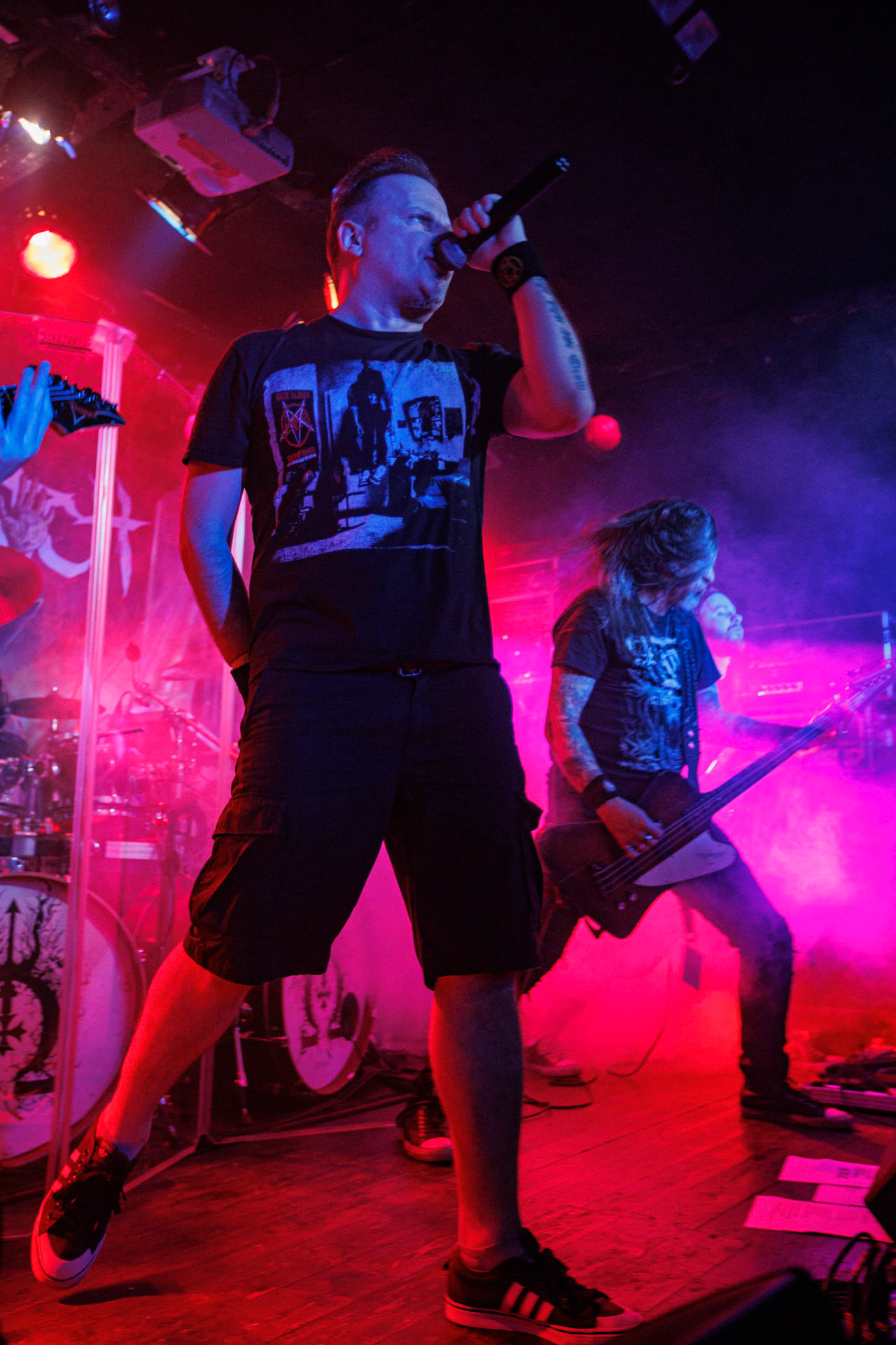 18.03.2022 VIRGIN SNATCH - INFERNALIS RESURGENTIS - Warszawski koncert zespolu VIRGIN SNATCH,thrash metal, death metal,n/z Lukasz "Zielony" Zielinski wokal,fot. Andrzej Wasilkiewicz/Reporter