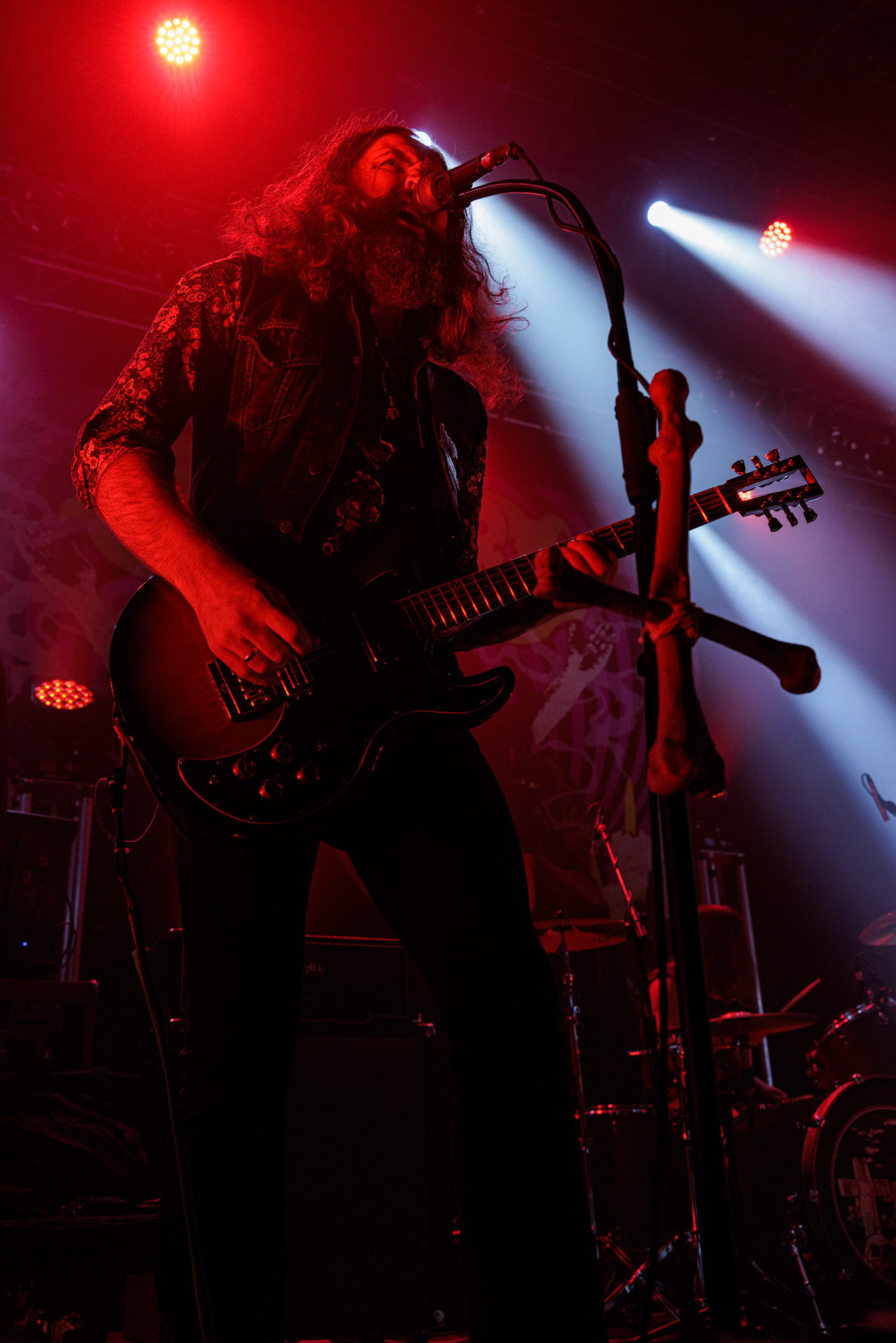 Dopelord - na warszawskim koncercie Vader w Progresji, down-tempo, stoner, metal, n/z Pawel Mioduchowski - gitara, wokal,n/z Grzegorz Pawłowski - gitara prowadząca,n/z Piotr Zin - gitara basowa, wokal,n/z Tomasz Walczak - perkusja,Left Hand Sounds, Knock Out Productions, Massive Music,fot. Andrzej Wasilkiewicz/Reporter