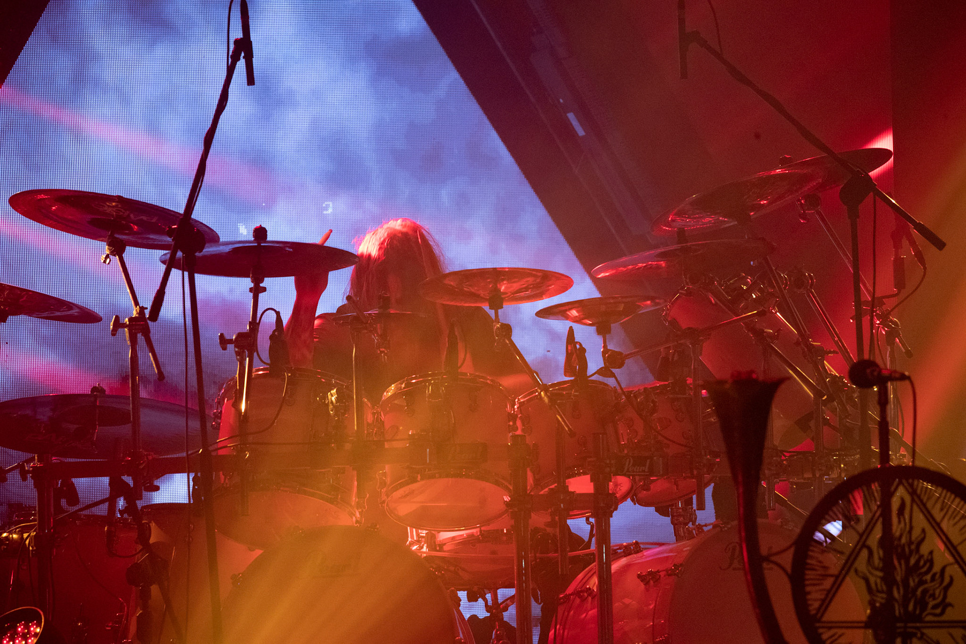 14.12.2018r. Behemoth koncert Merry Christless - Warszawa Progresja, Adam "Nergal" Darski – gitara, wokal prowadzący, 
Zbigniew "Inferno" Promiński – perkusja,
Tomasz "Orion" Wróblewski – gitara basowa, Patryk "Seth" Sztyber – gitara,  fot. Andrzej Wasilkiewicz/Reporter