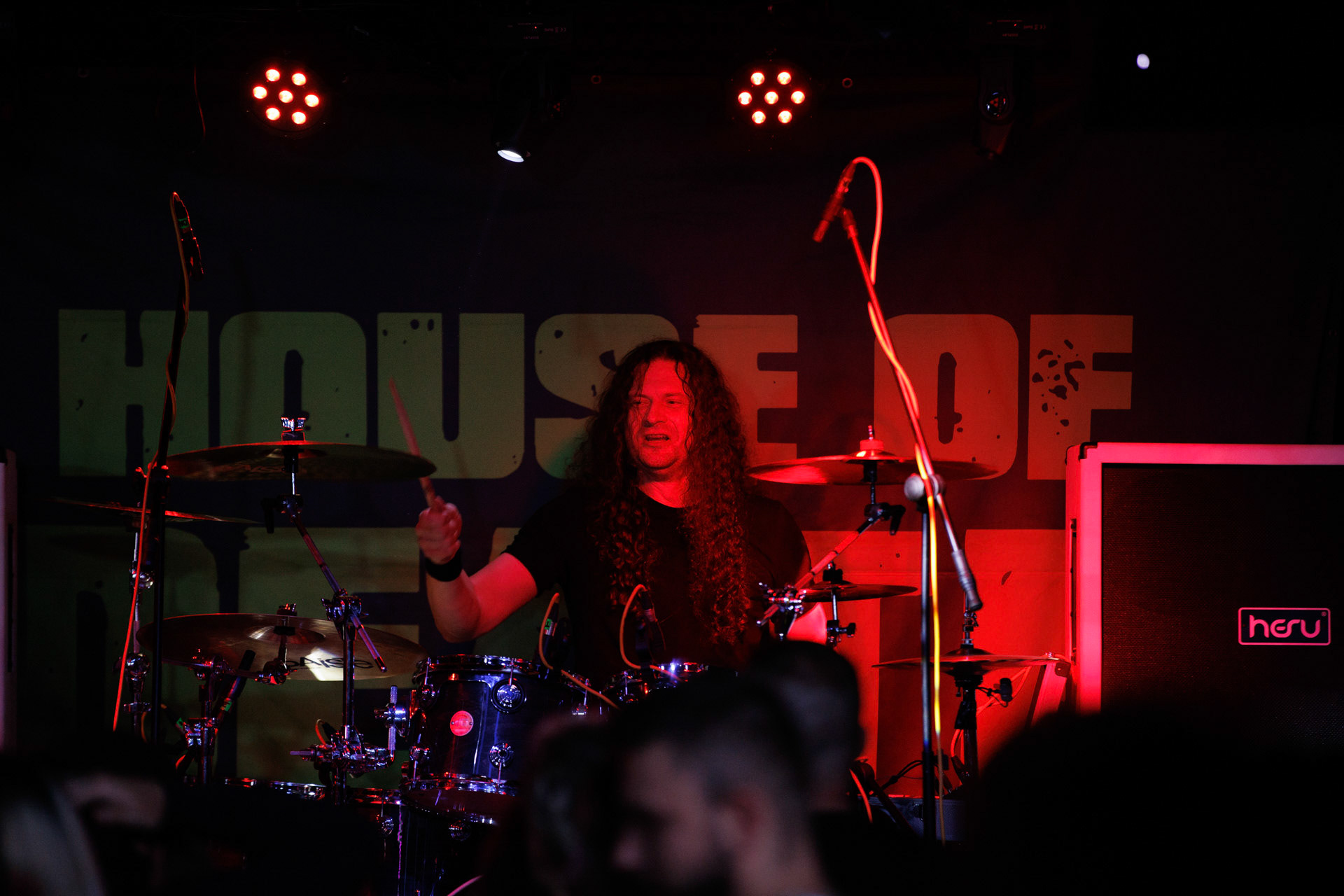 13.11.2021 House Of Death - koncert Warszawa RemontSzymon „Sajmon” Synowka – perkusja, thrash metal, crossover thrash, heavy metal, speed metal, hard rock,fot. Andrzej Wasilkiewicz/Reporter