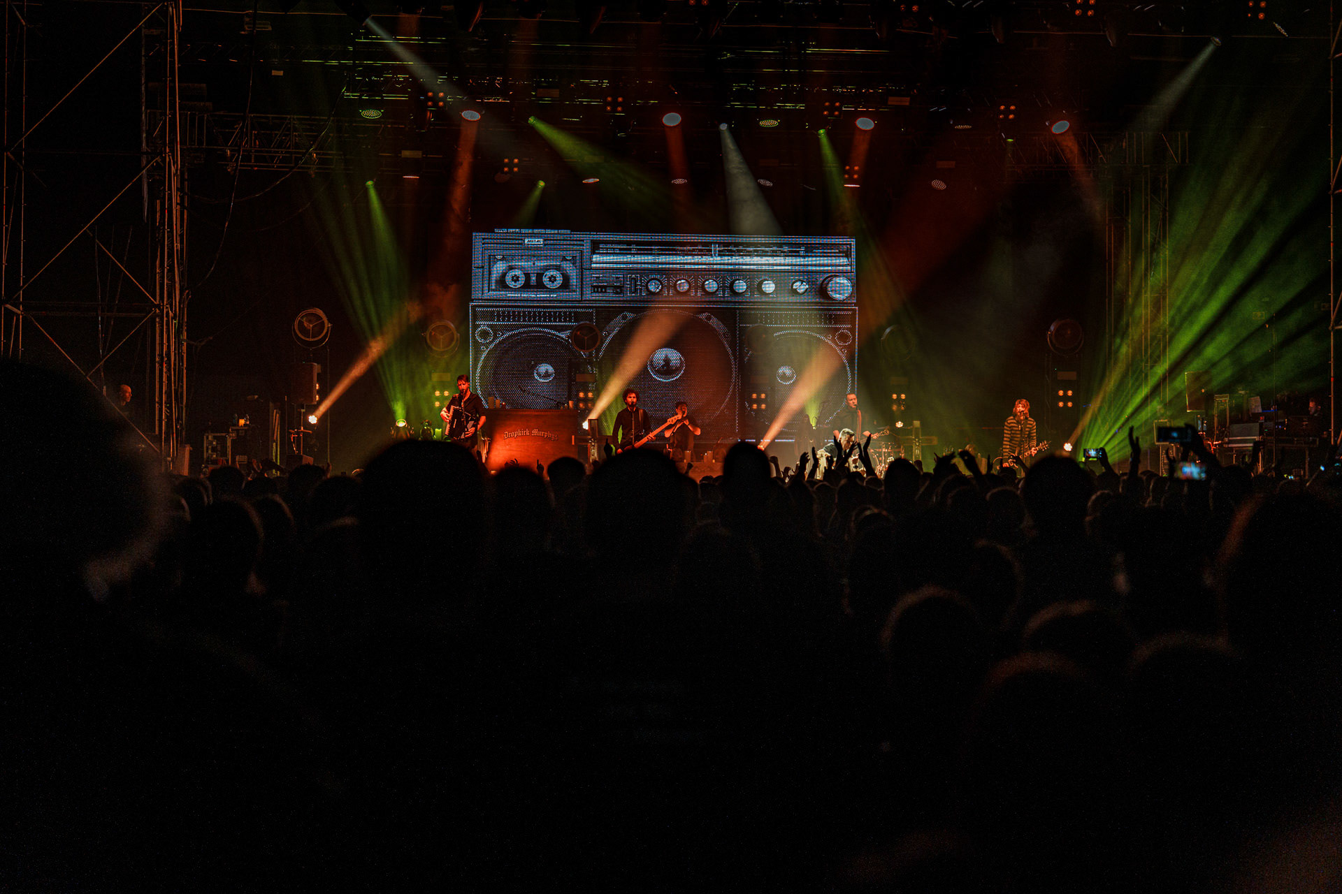 30.01.2023 Dropkick Murphys - celtic punk, hardcore punk, Warszawa EXPO XXI.  Knock Out Productions. Fot. Andrzej Wasilkiewicz/Reporter