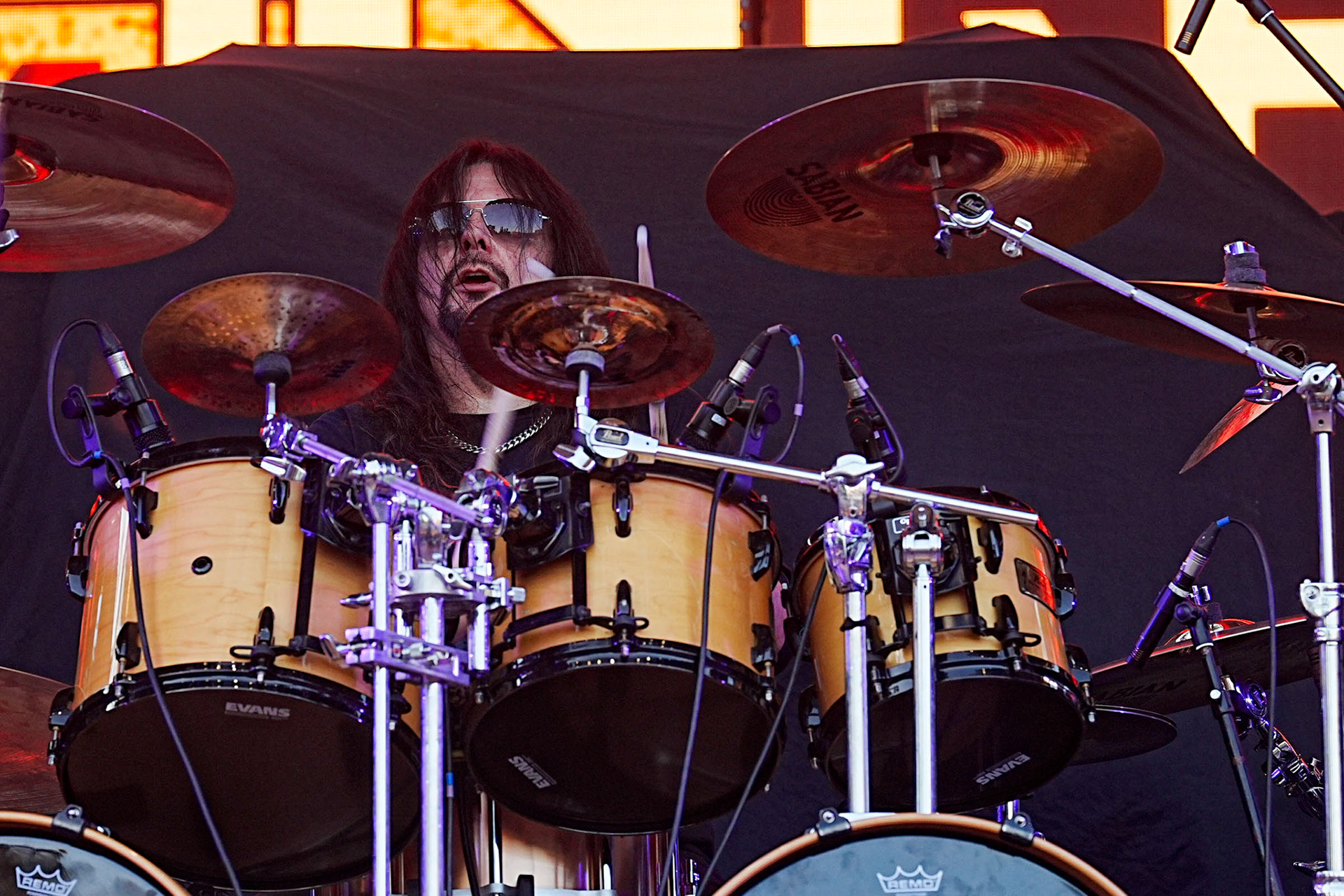 10.06.2023 Dark Angel trzeci dzien festiwaluMystic Festival 2023, Stocznia Gdanska fot. Andrzej Wasilkiewicz/Reporter